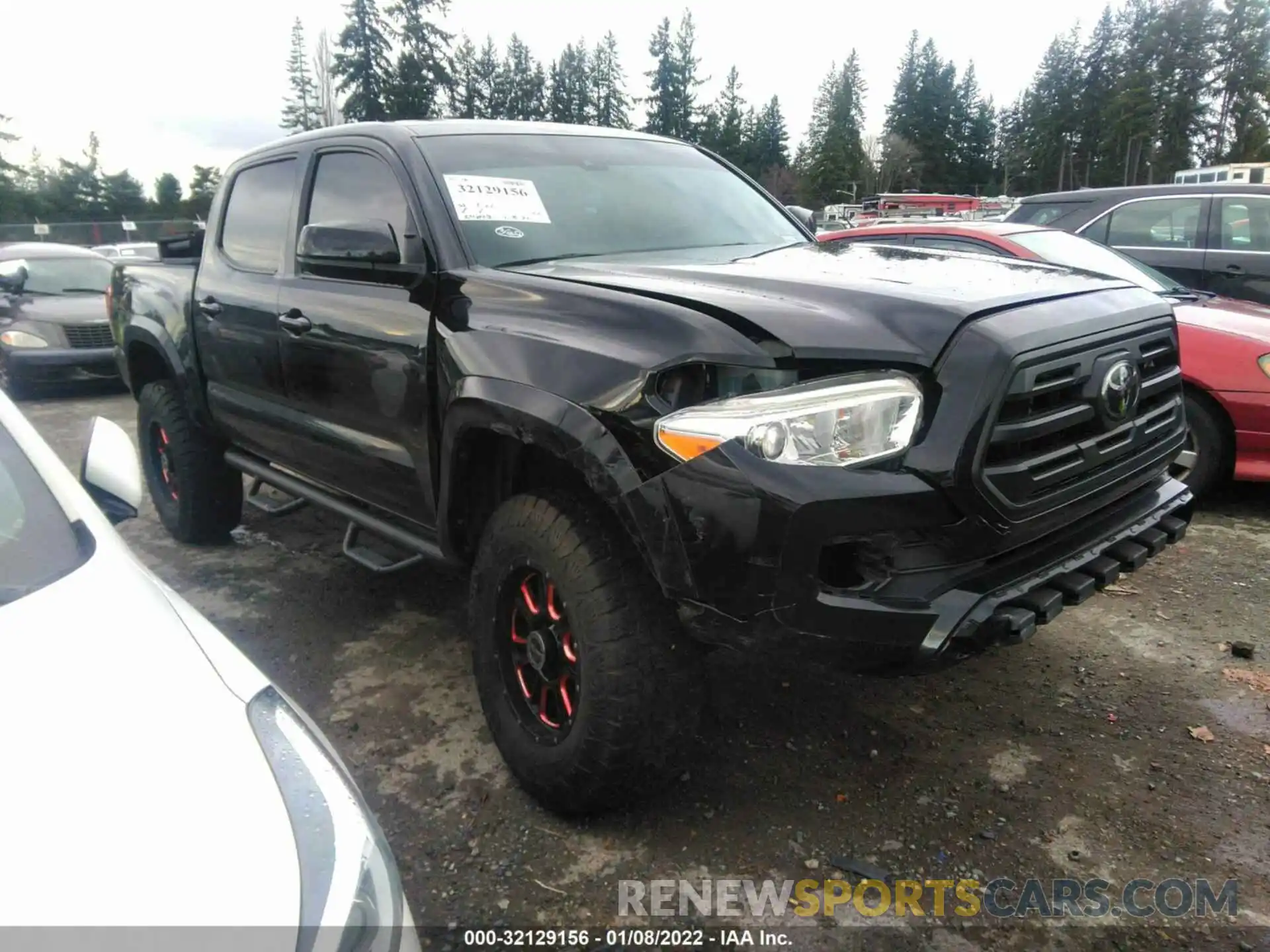 1 Photograph of a damaged car 5TFAX5GN9KX147202 TOYOTA TACOMA 2WD 2019