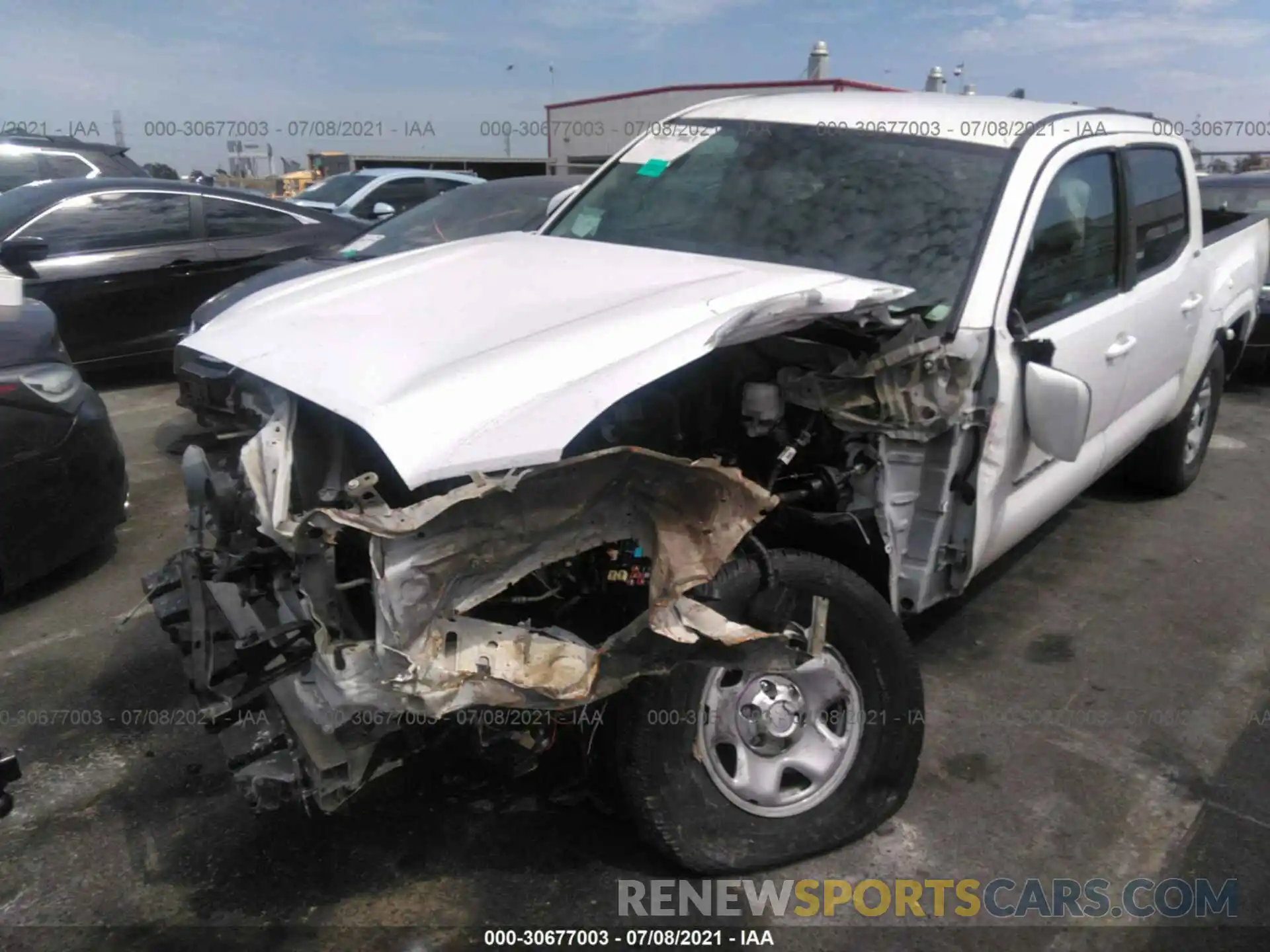 6 Photograph of a damaged car 5TFAX5GN9KX149158 TOYOTA TACOMA 2WD 2019