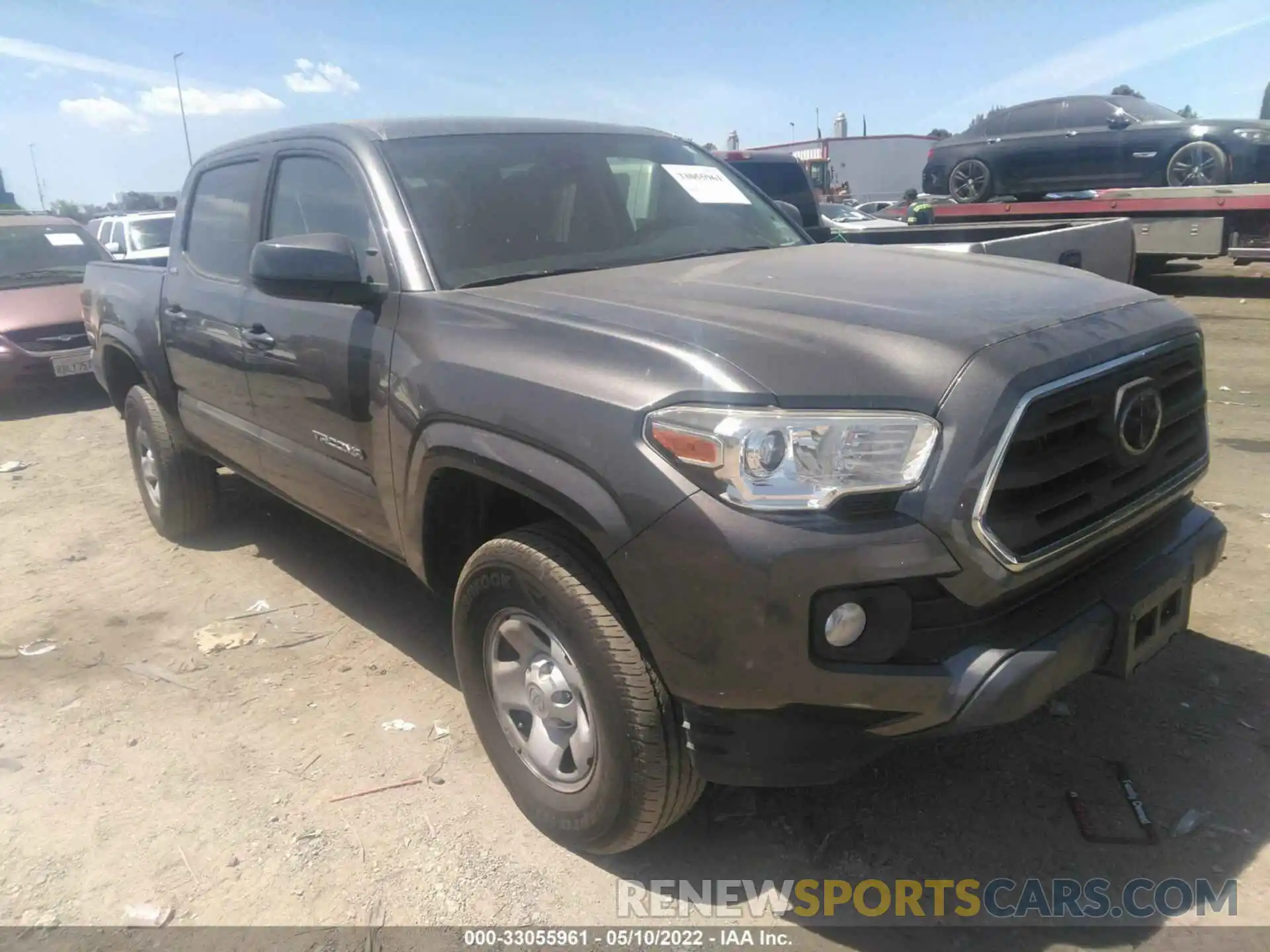 1 Photograph of a damaged car 5TFAX5GN9KX160726 TOYOTA TACOMA 2WD 2019