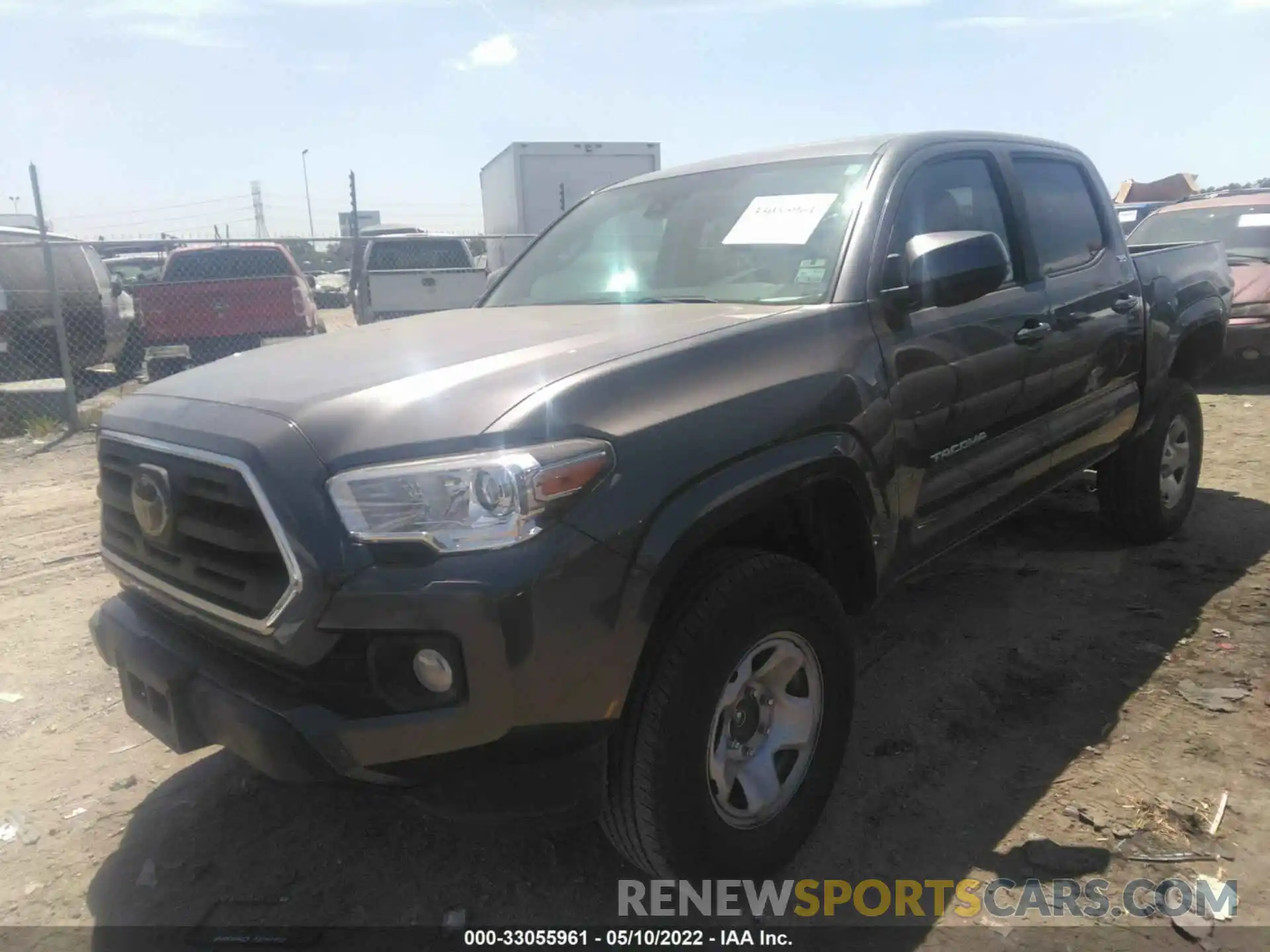 2 Photograph of a damaged car 5TFAX5GN9KX160726 TOYOTA TACOMA 2WD 2019