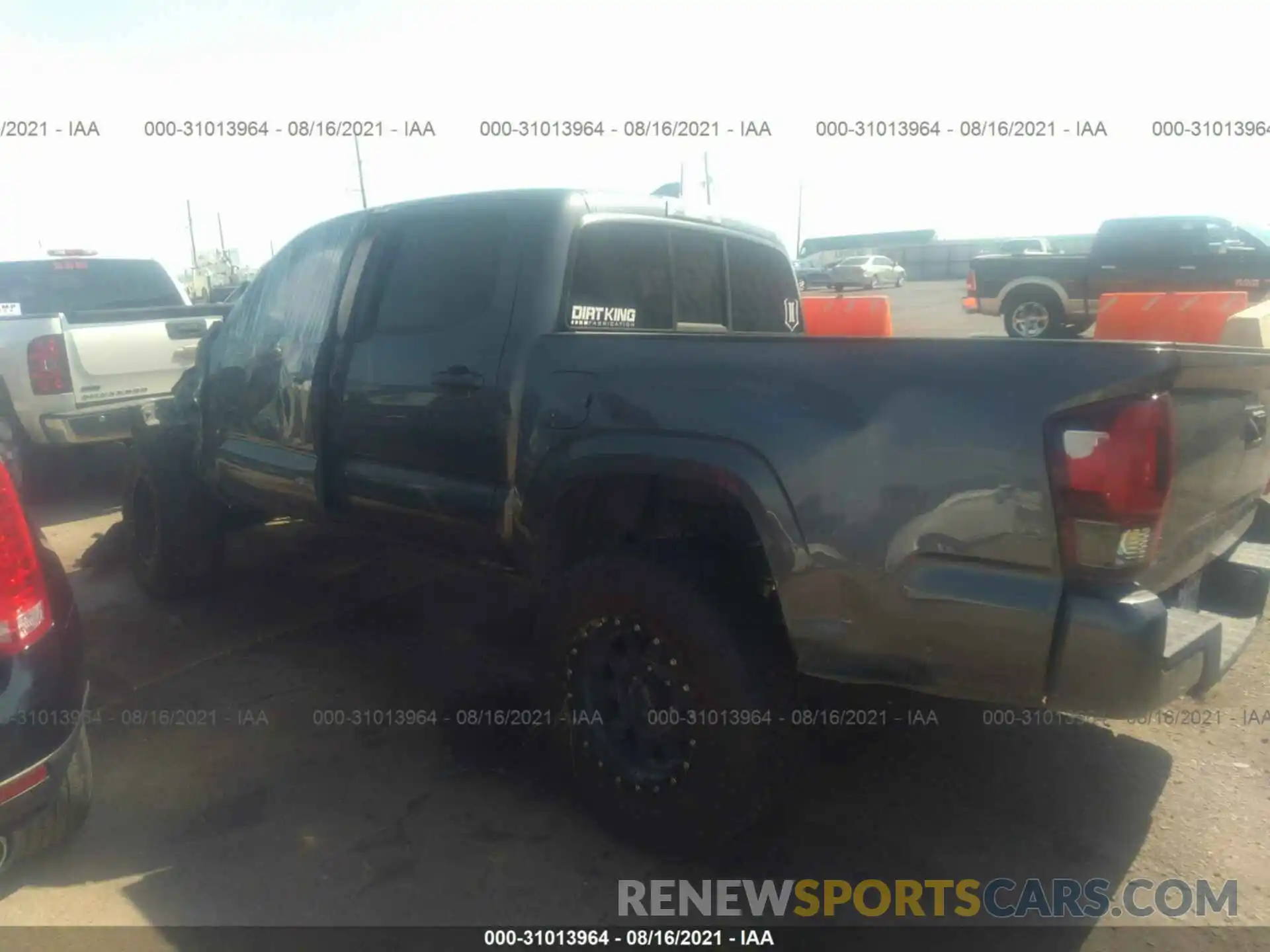 3 Photograph of a damaged car 5TFAX5GN9KX163142 TOYOTA TACOMA 2WD 2019