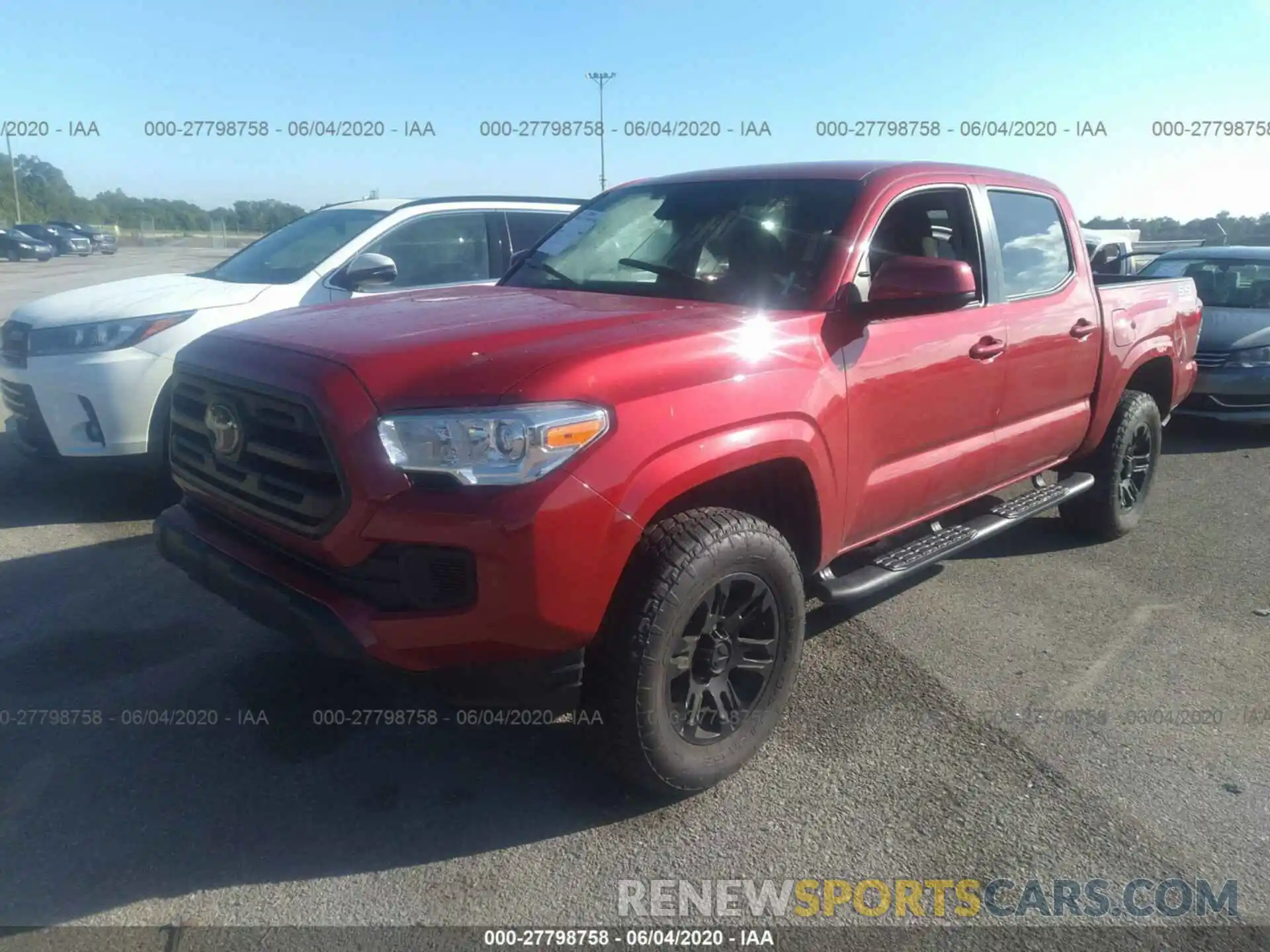 2 Photograph of a damaged car 5TFAX5GN9KX163206 TOYOTA TACOMA 2WD 2019