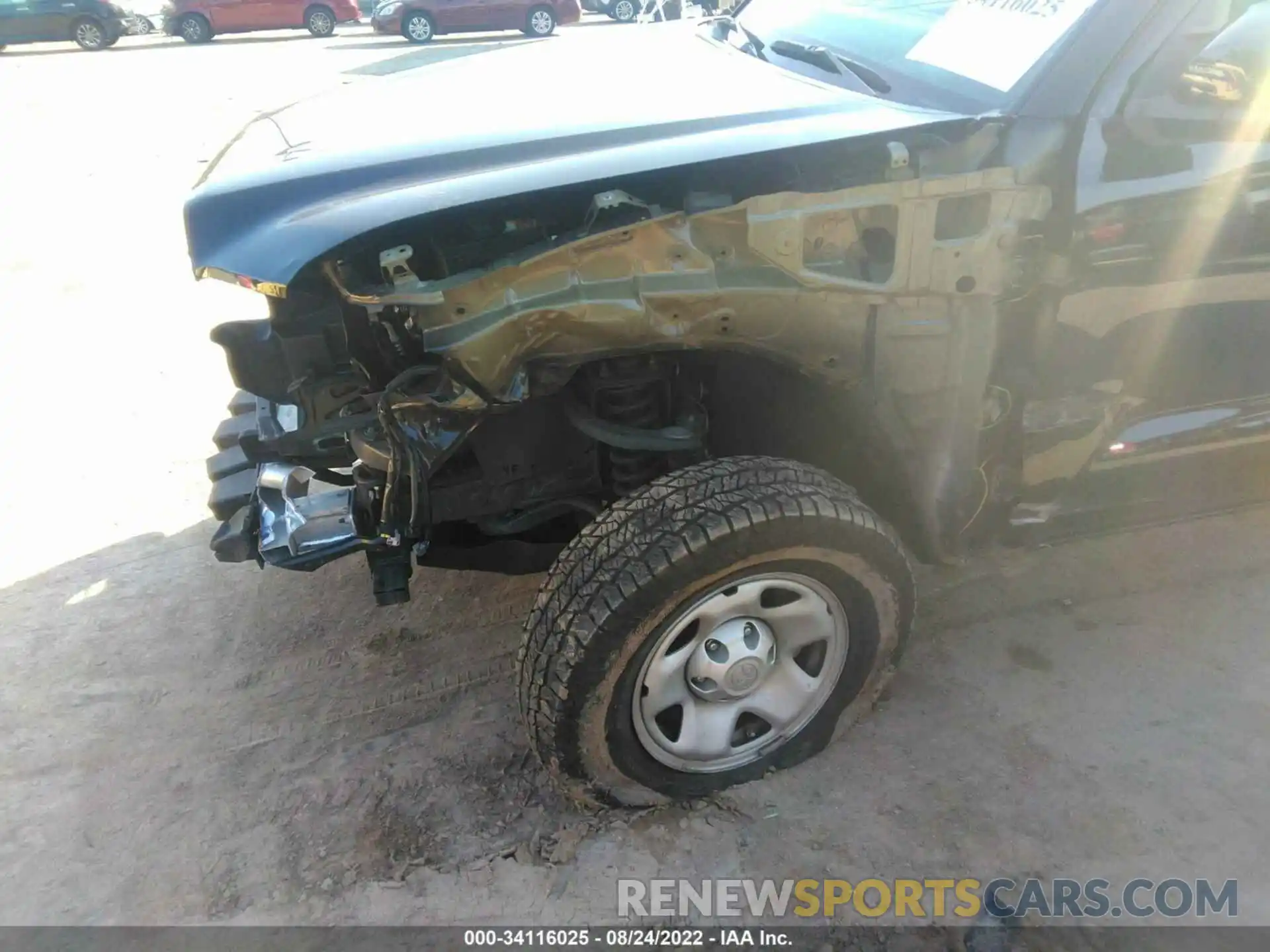 6 Photograph of a damaged car 5TFAX5GN9KX164176 TOYOTA TACOMA 2WD 2019