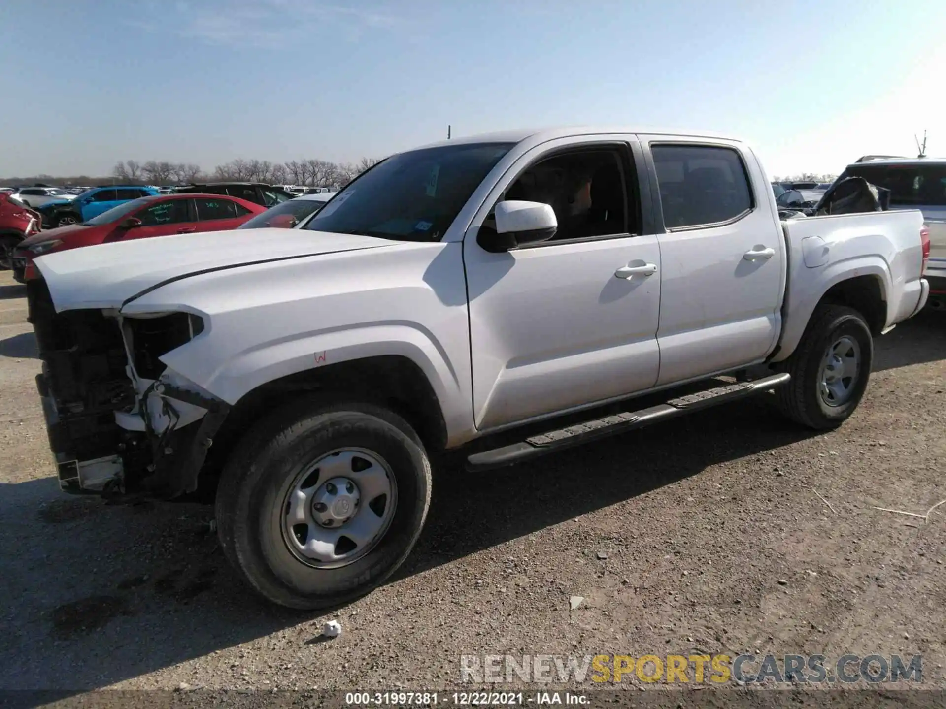 2 Photograph of a damaged car 5TFAX5GNXKX135589 TOYOTA TACOMA 2WD 2019