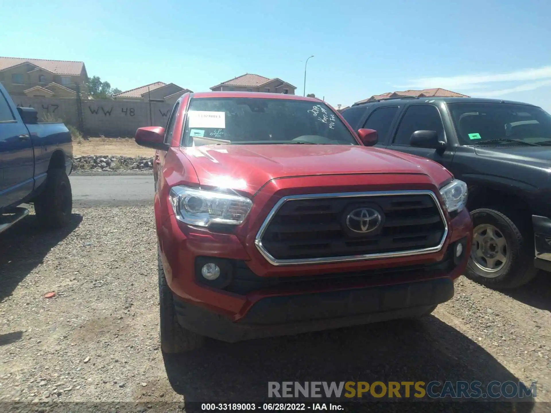 6 Photograph of a damaged car 5TFAX5GNXKX145992 TOYOTA TACOMA 2WD 2019