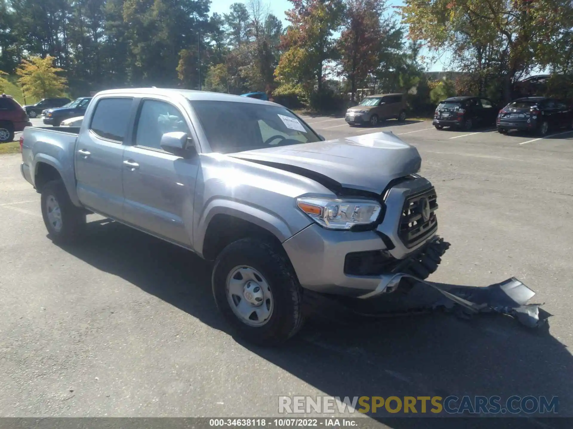 1 Фотография поврежденного автомобиля 5TFAX5GNXKX147807 TOYOTA TACOMA 2WD 2019