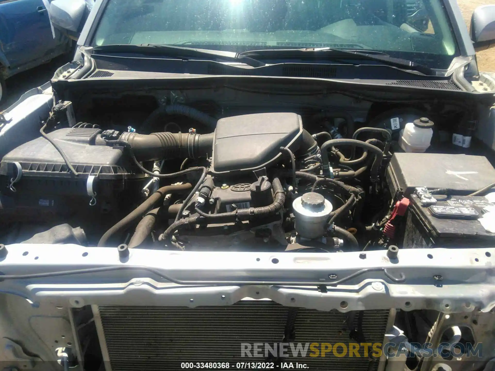 10 Photograph of a damaged car 5TFAX5GNXKX150500 TOYOTA TACOMA 2WD 2019