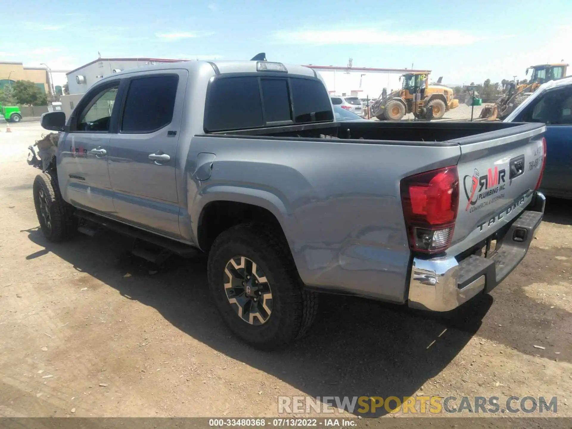 3 Photograph of a damaged car 5TFAX5GNXKX150500 TOYOTA TACOMA 2WD 2019