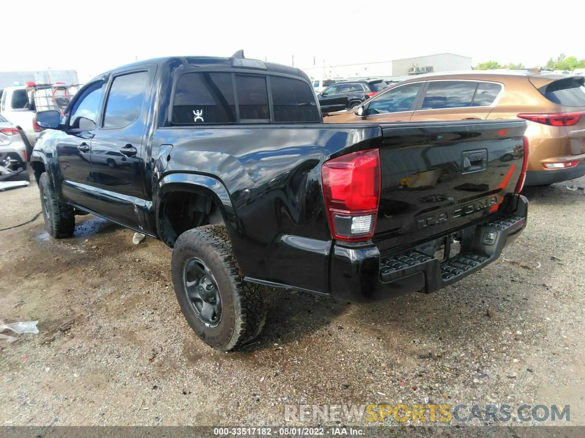 3 Фотография поврежденного автомобиля 5TFAX5GNXKX153008 TOYOTA TACOMA 2WD 2019