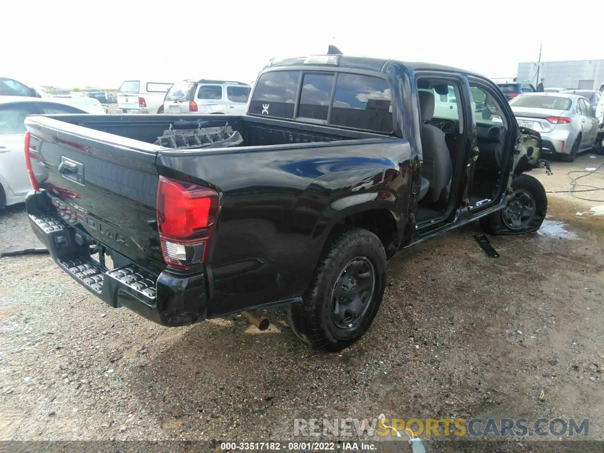 4 Фотография поврежденного автомобиля 5TFAX5GNXKX153008 TOYOTA TACOMA 2WD 2019