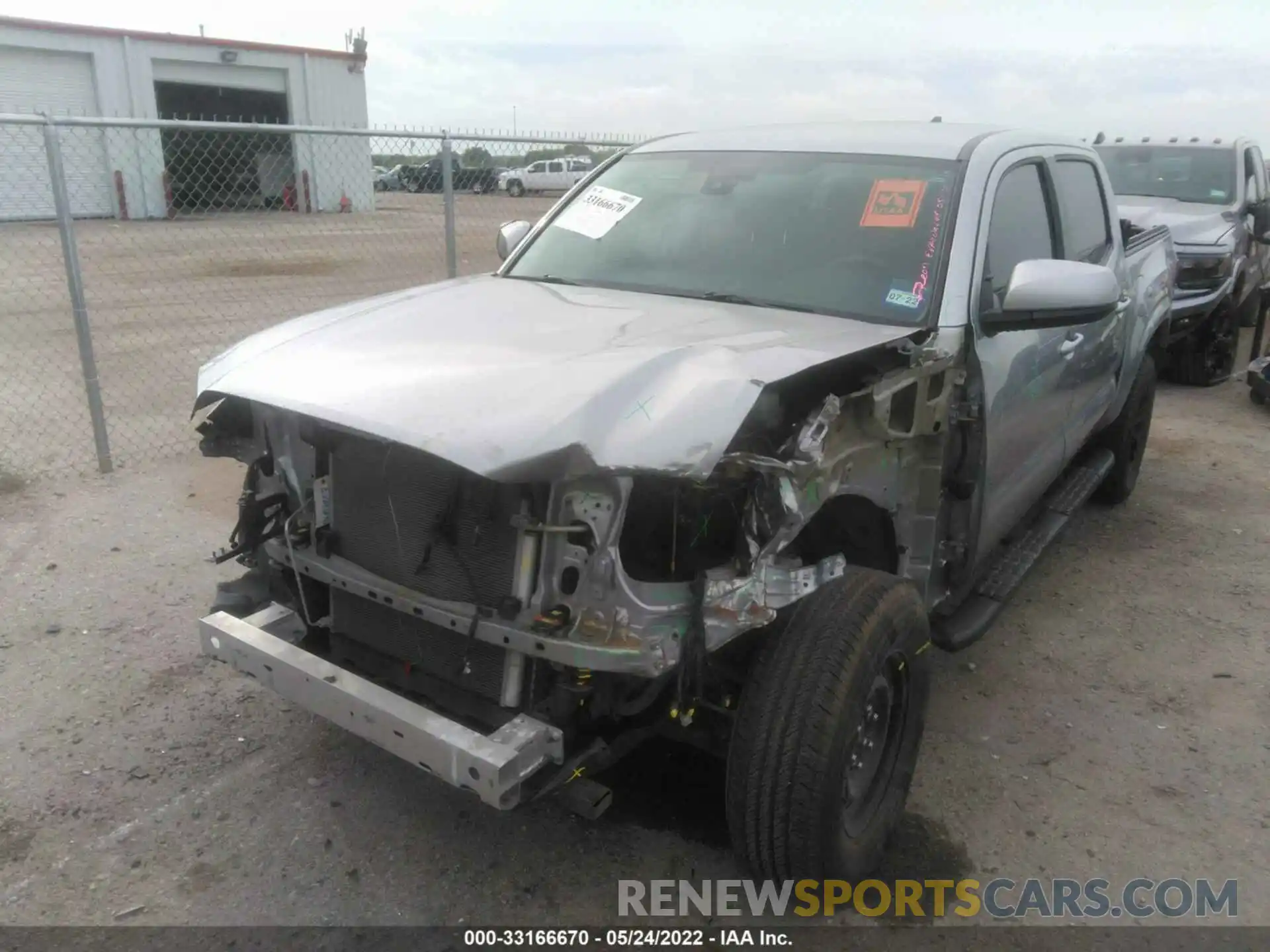 6 Photograph of a damaged car 5TFAX5GNXKX160069 TOYOTA TACOMA 2WD 2019