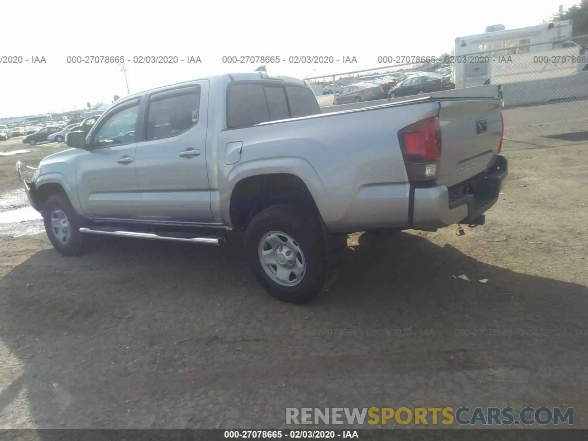 3 Photograph of a damaged car 5TFAX5GNXKX160749 TOYOTA TACOMA 2WD 2019