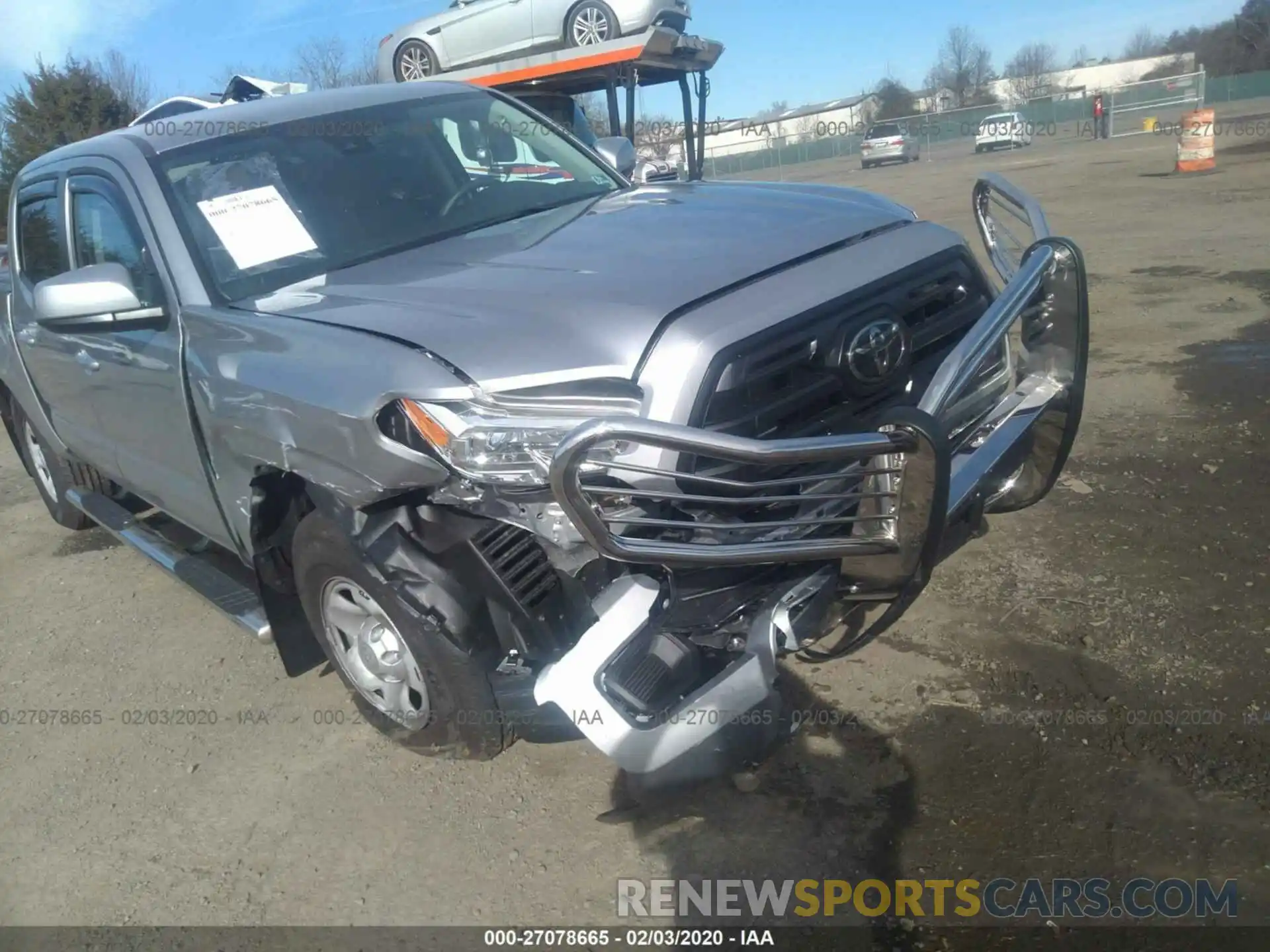 6 Фотография поврежденного автомобиля 5TFAX5GNXKX160749 TOYOTA TACOMA 2WD 2019