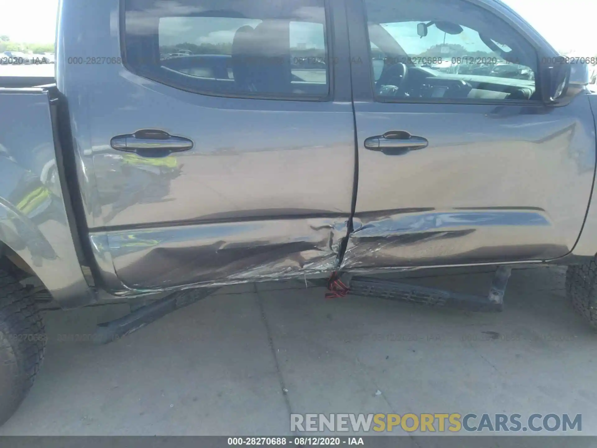 6 Photograph of a damaged car 5TFAX5GNXKX162887 TOYOTA TACOMA 2WD 2019