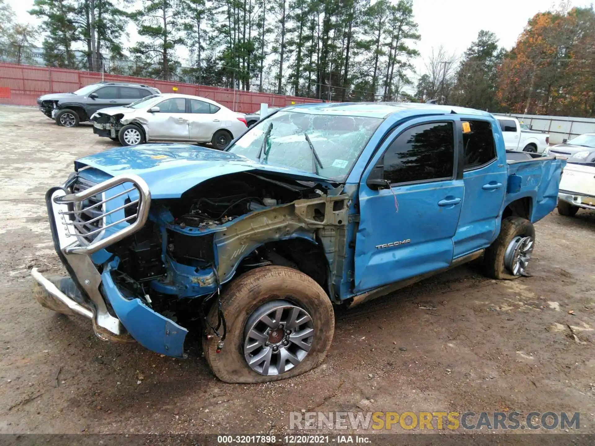 2 Photograph of a damaged car 5TFAZ5CN0KX074723 TOYOTA TACOMA 2WD 2019