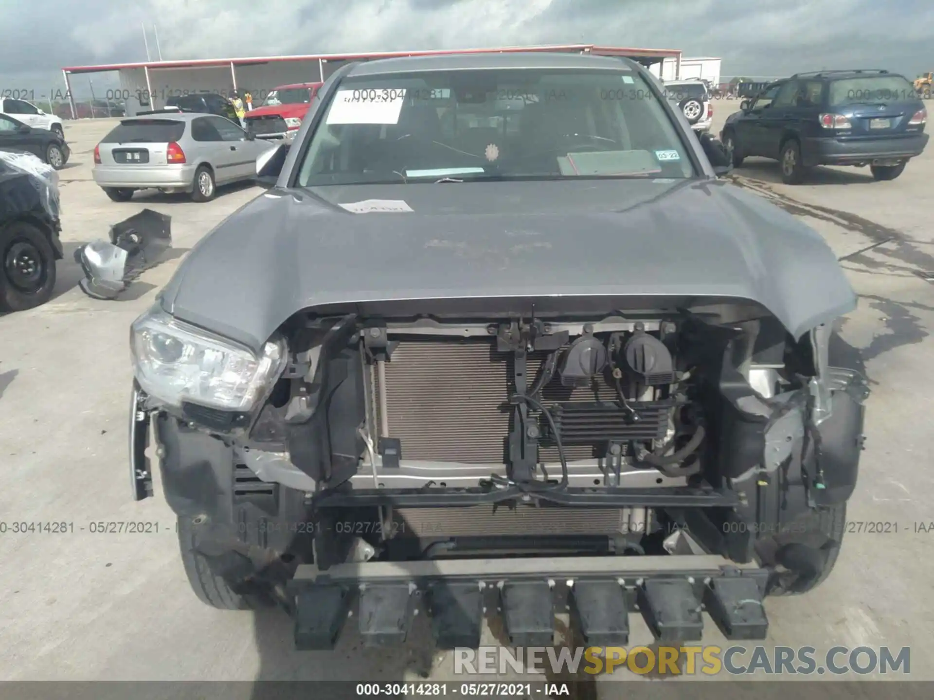 6 Photograph of a damaged car 5TFAZ5CN0KX076892 TOYOTA TACOMA 2WD 2019