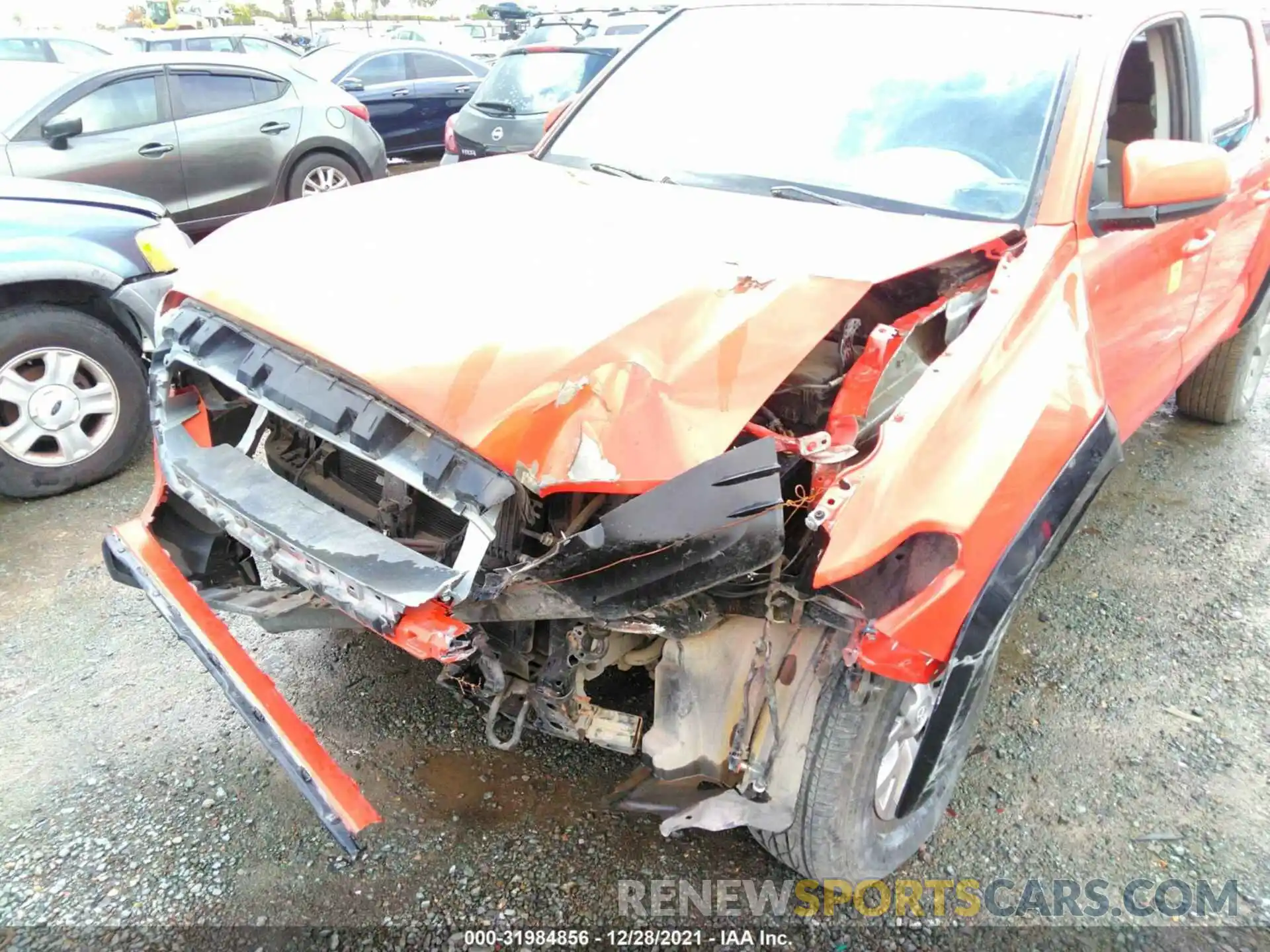 6 Photograph of a damaged car 5TFAZ5CN0KX081560 TOYOTA TACOMA 2WD 2019