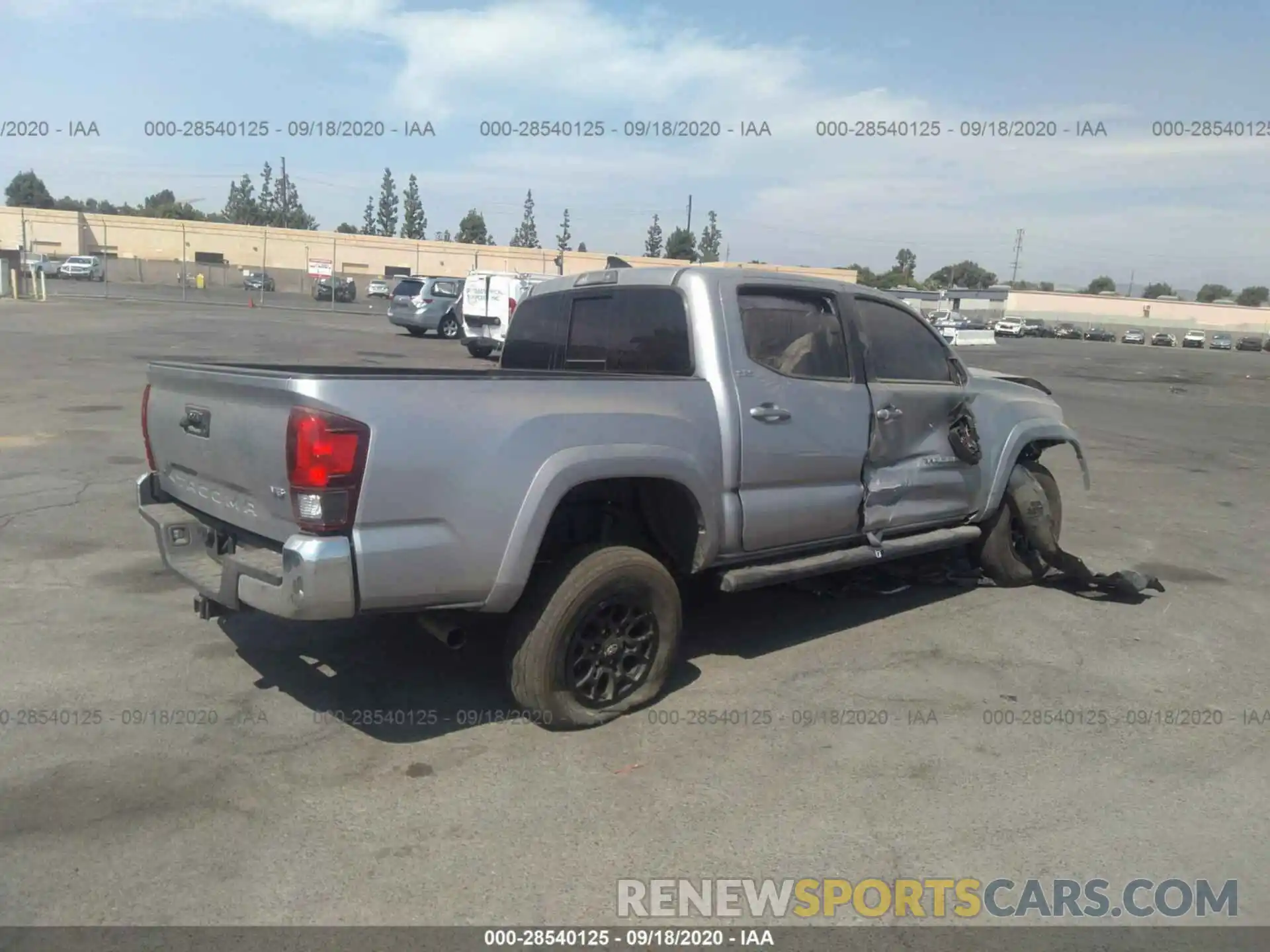 4 Photograph of a damaged car 5TFAZ5CN0KX082434 TOYOTA TACOMA 2WD 2019