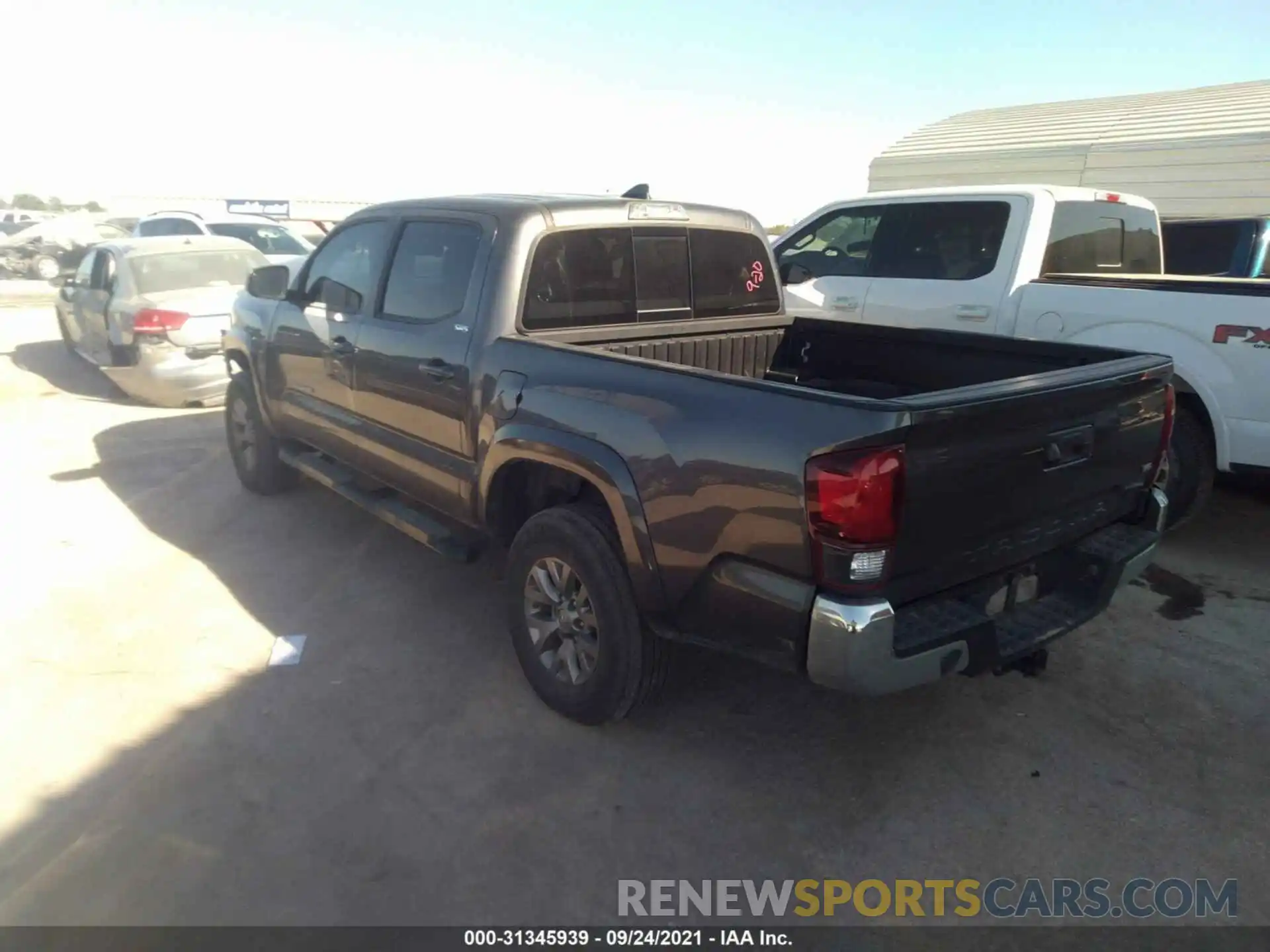 3 Photograph of a damaged car 5TFAZ5CN1KX073192 TOYOTA TACOMA 2WD 2019