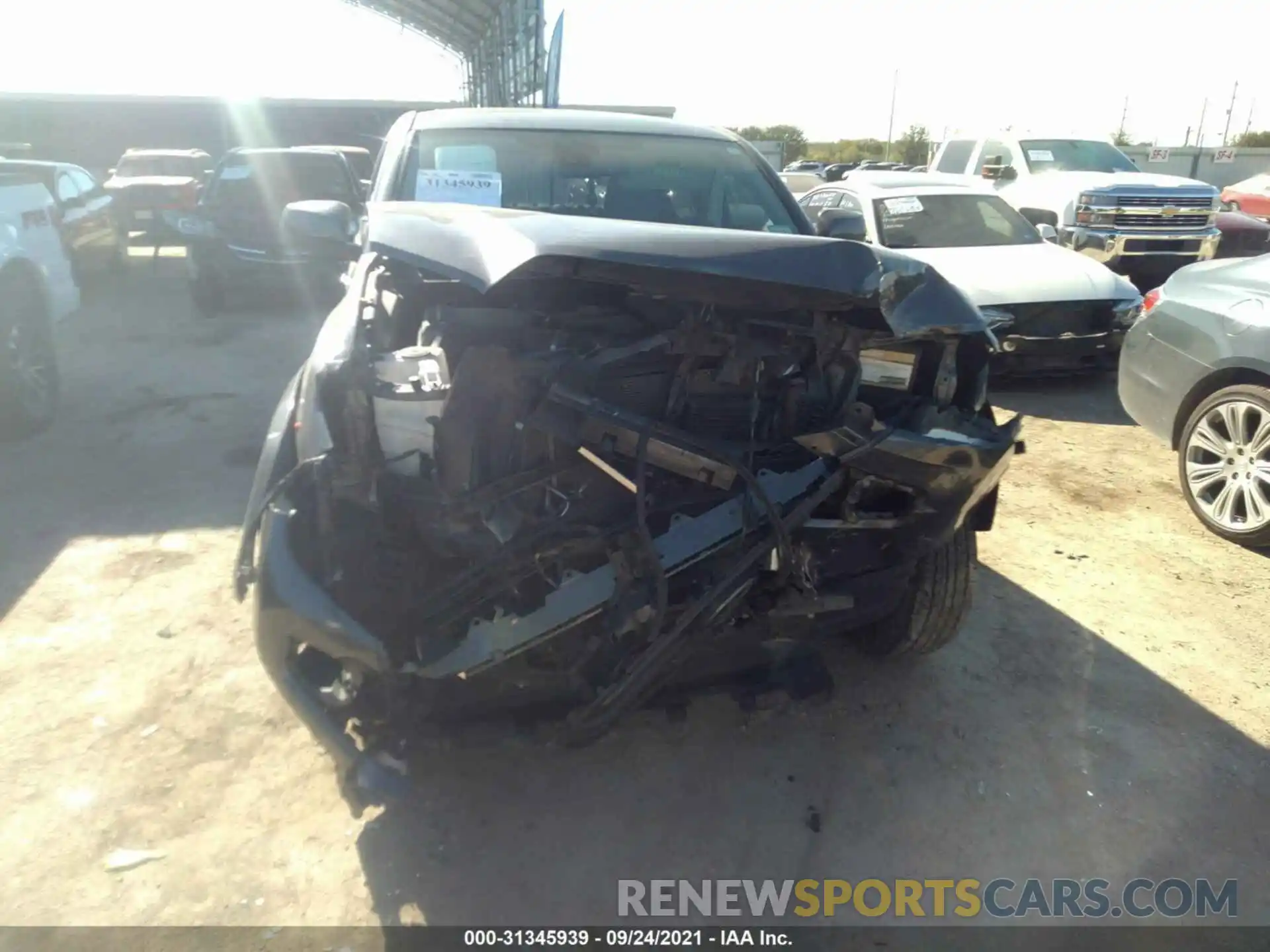 6 Photograph of a damaged car 5TFAZ5CN1KX073192 TOYOTA TACOMA 2WD 2019