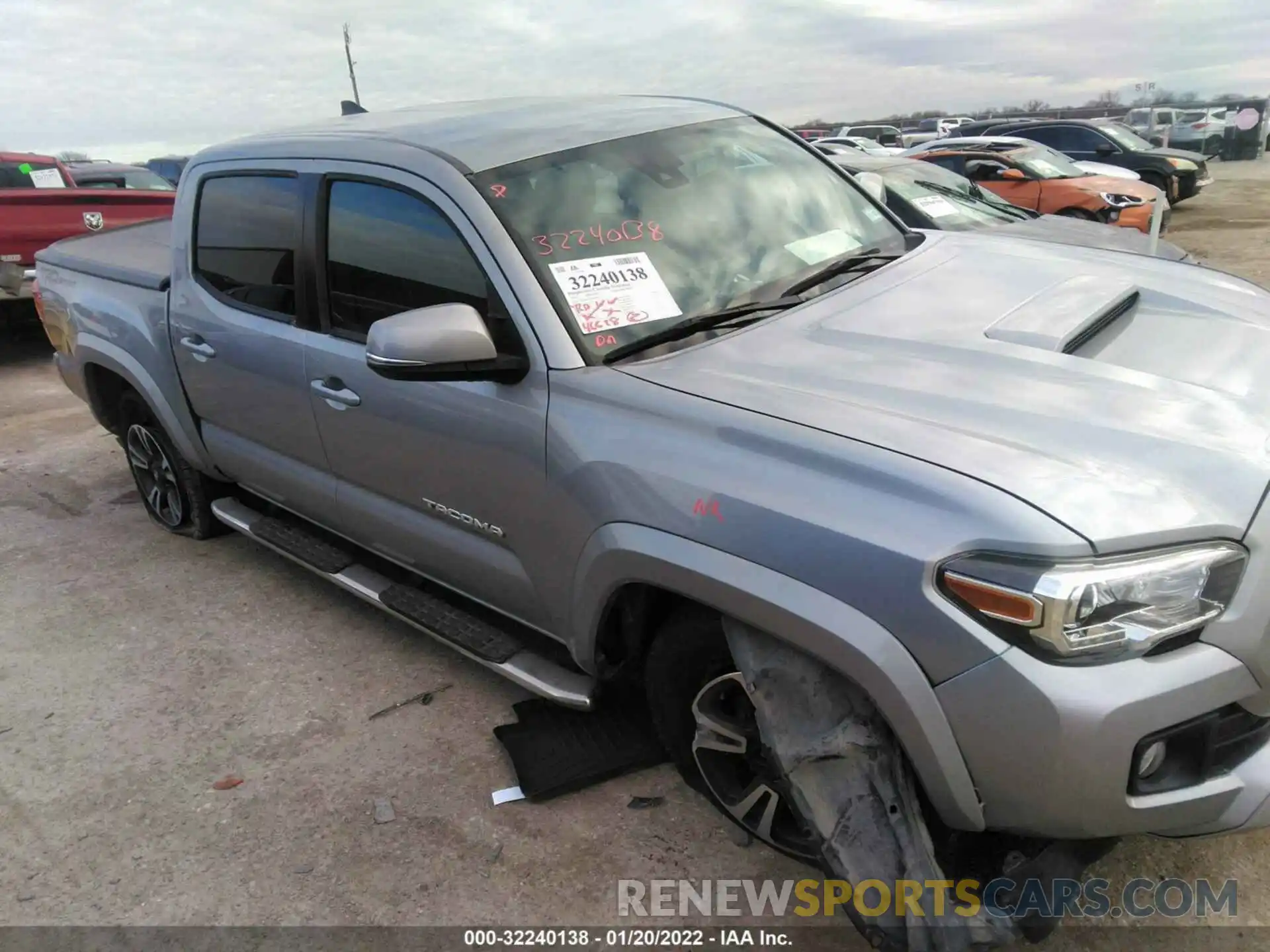 6 Фотография поврежденного автомобиля 5TFAZ5CN1KX076173 TOYOTA TACOMA 2WD 2019