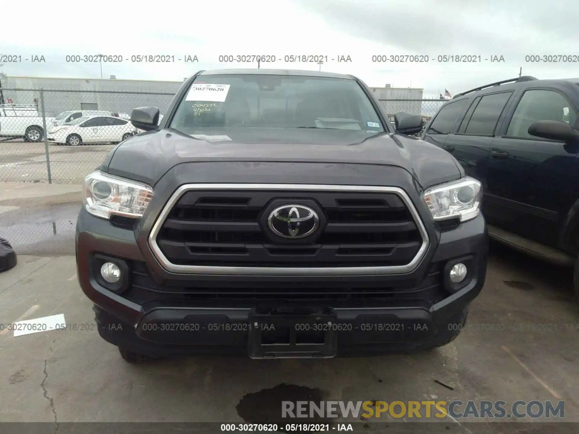 6 Photograph of a damaged car 5TFAZ5CN1KX079672 TOYOTA TACOMA 2WD 2019