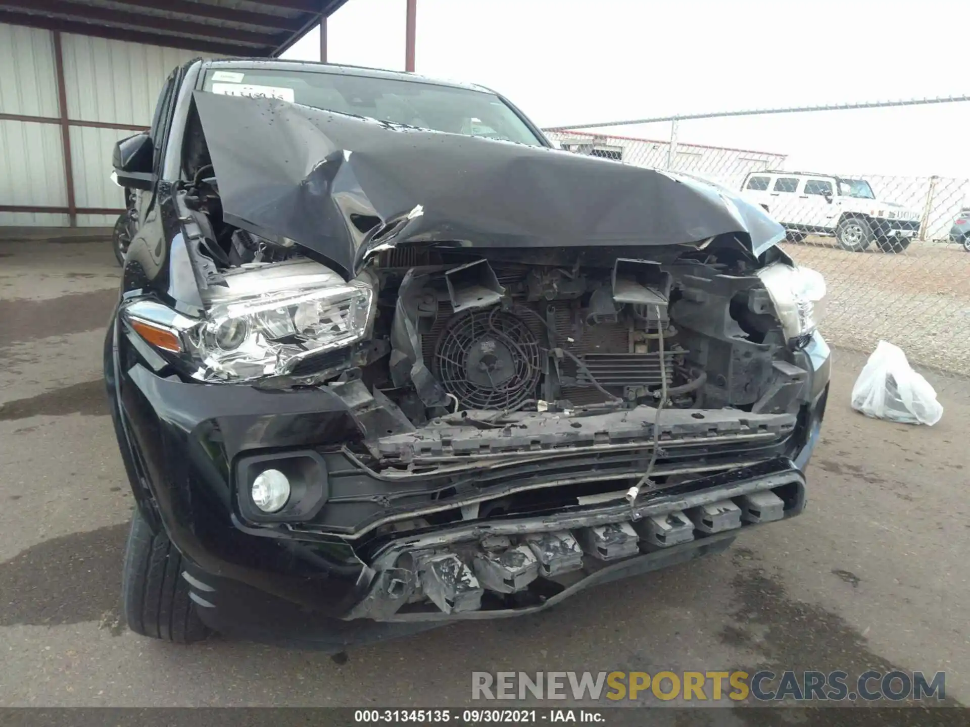 6 Photograph of a damaged car 5TFAZ5CN1KX081163 TOYOTA TACOMA 2WD 2019