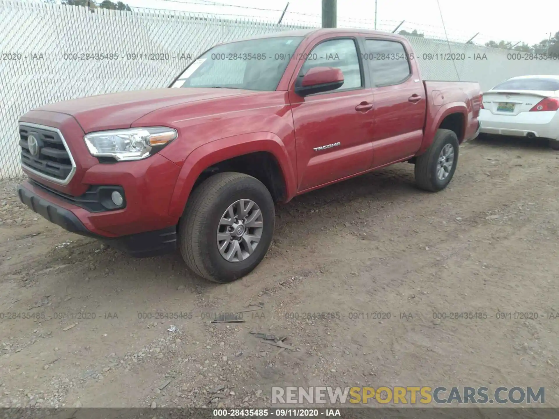 2 Photograph of a damaged car 5TFAZ5CN1KX082295 TOYOTA TACOMA 2WD 2019