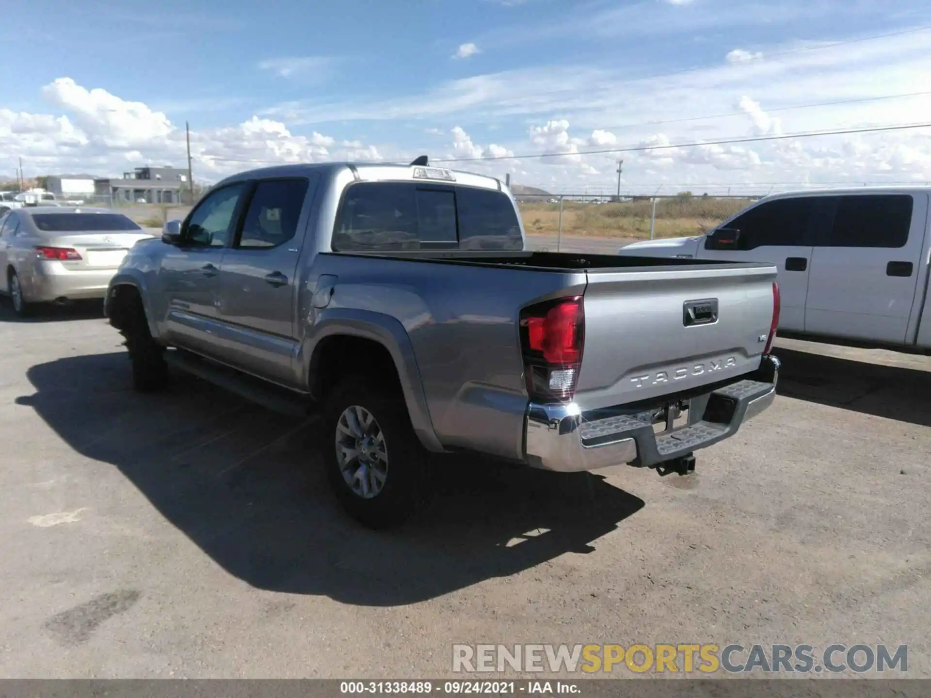 3 Photograph of a damaged car 5TFAZ5CN2KX078854 TOYOTA TACOMA 2WD 2019