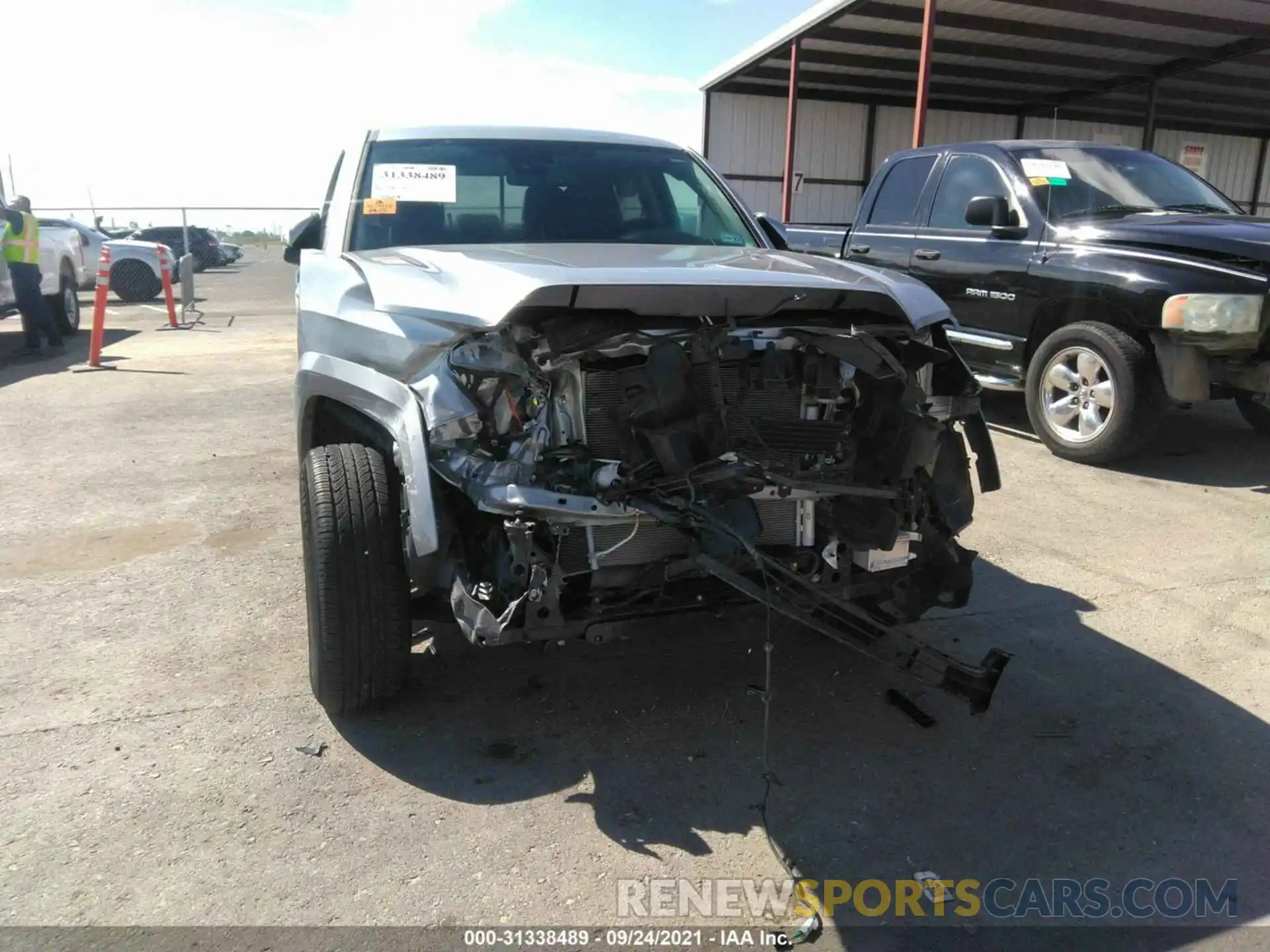 6 Photograph of a damaged car 5TFAZ5CN2KX078854 TOYOTA TACOMA 2WD 2019