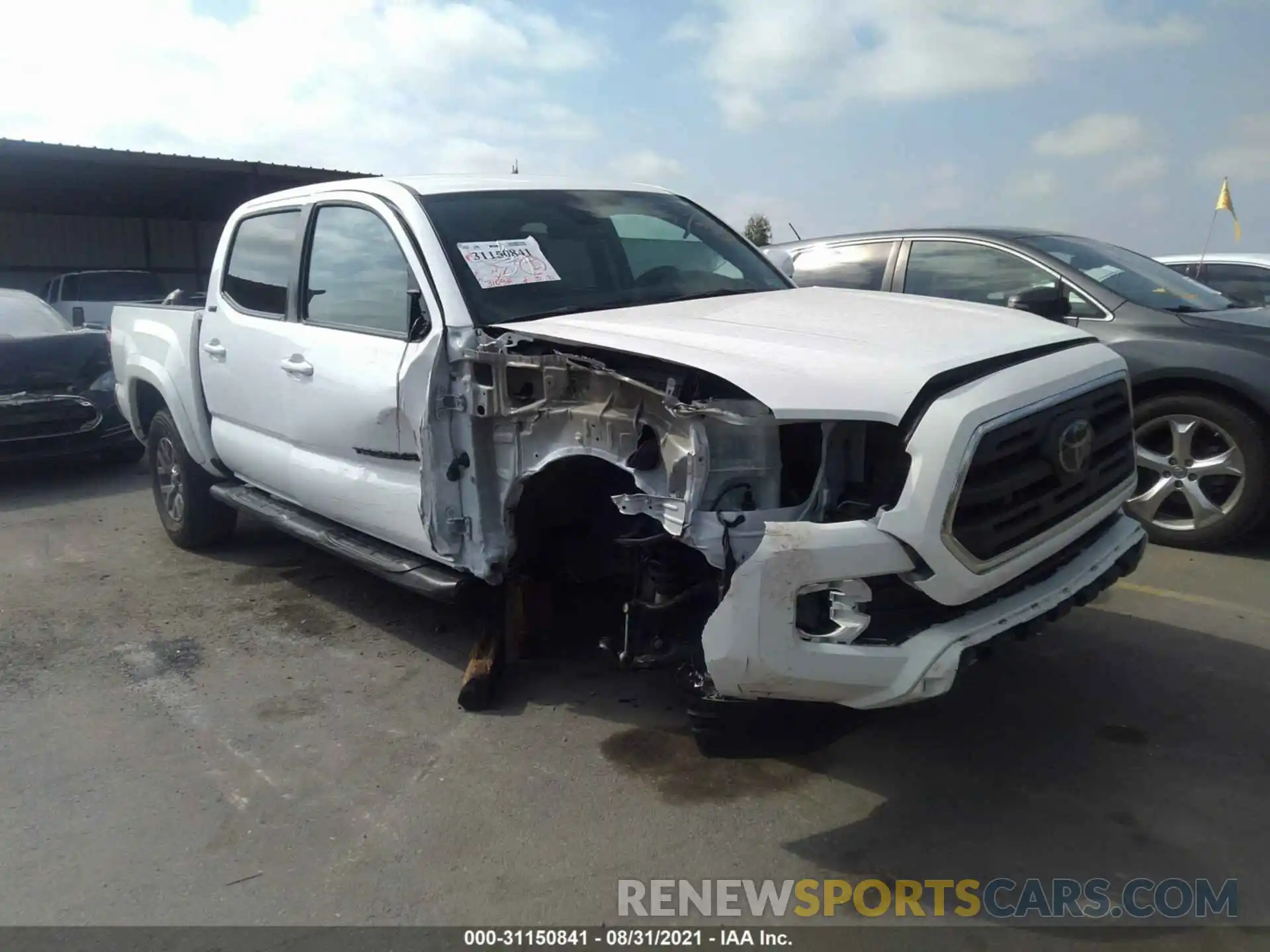 6 Photograph of a damaged car 5TFAZ5CN2KX085206 TOYOTA TACOMA 2WD 2019