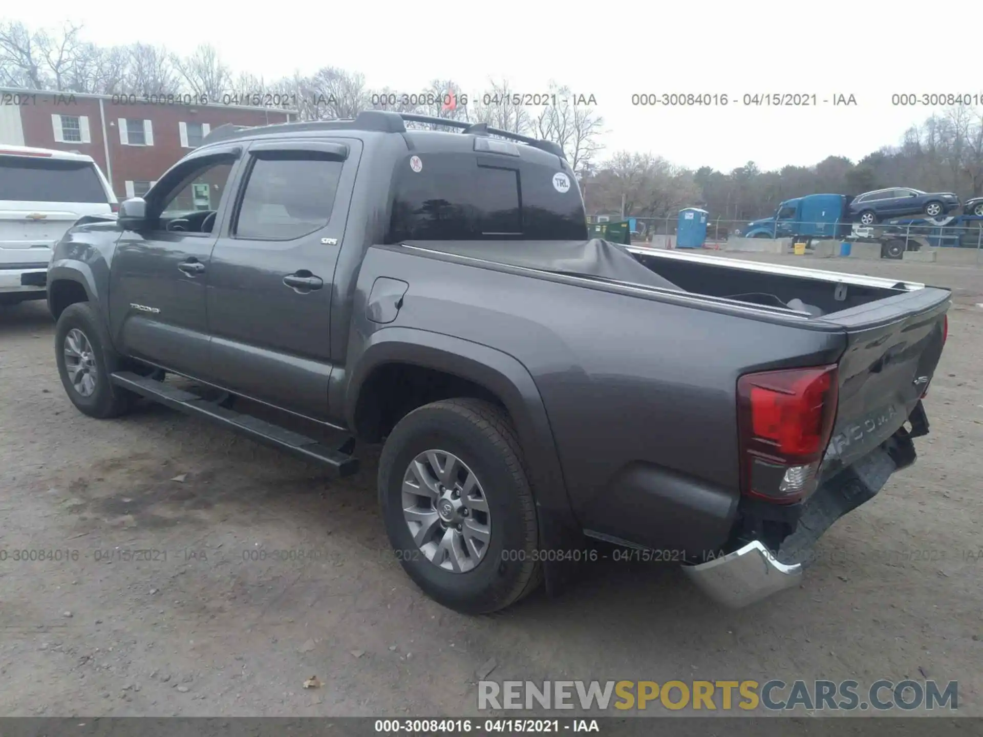 3 Photograph of a damaged car 5TFAZ5CN3KX076708 TOYOTA TACOMA 2WD 2019