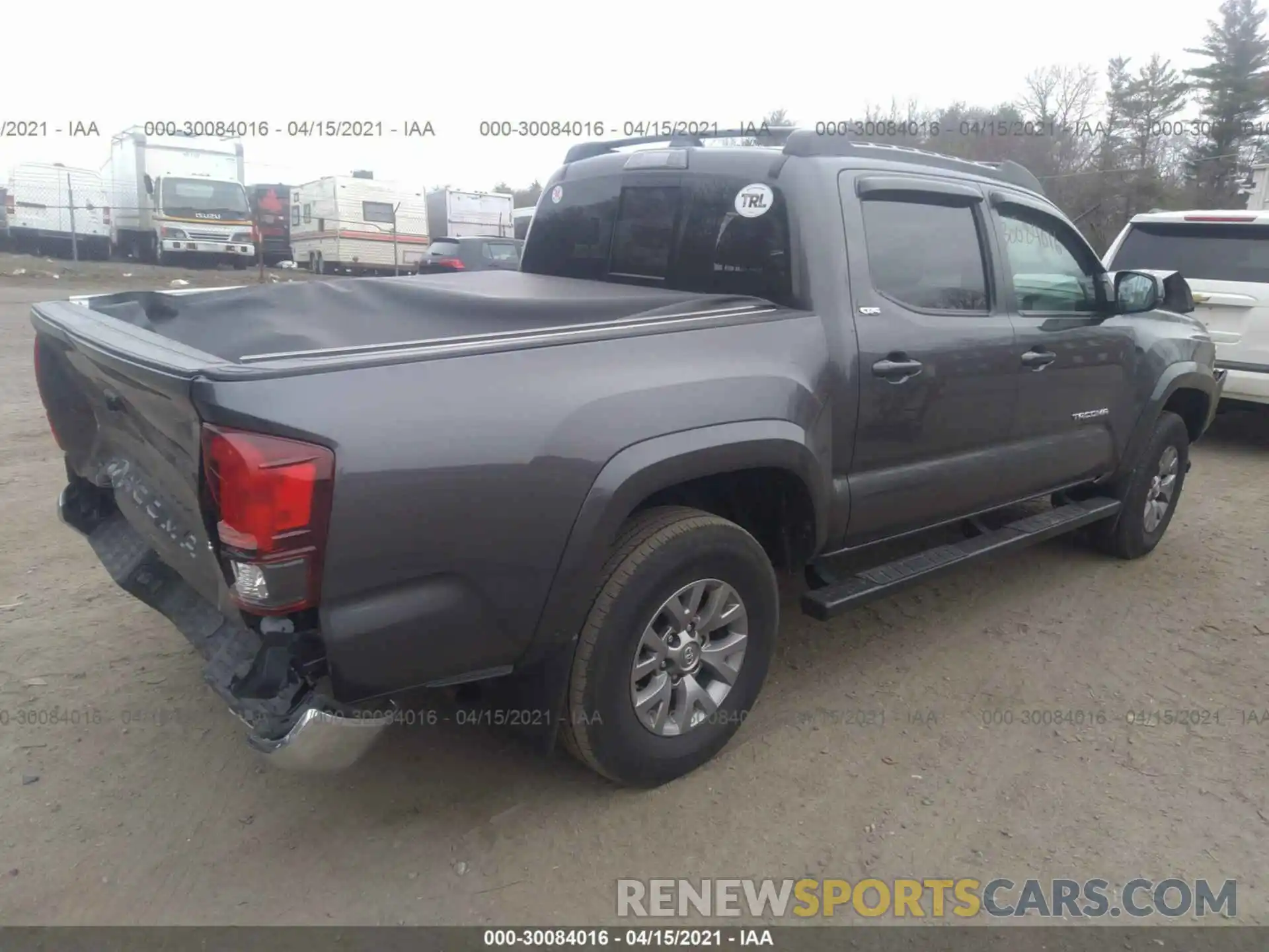 4 Фотография поврежденного автомобиля 5TFAZ5CN3KX076708 TOYOTA TACOMA 2WD 2019