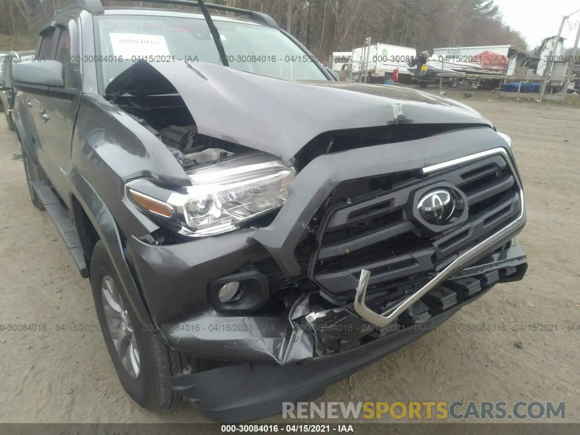 6 Photograph of a damaged car 5TFAZ5CN3KX076708 TOYOTA TACOMA 2WD 2019