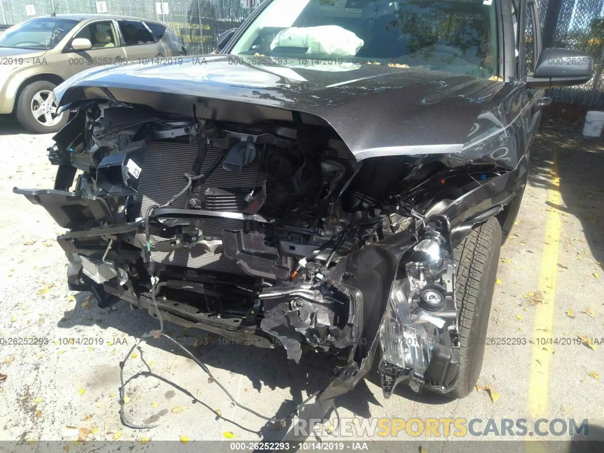 6 Фотография поврежденного автомобиля 5TFAZ5CN3KX079933 TOYOTA TACOMA 2WD 2019
