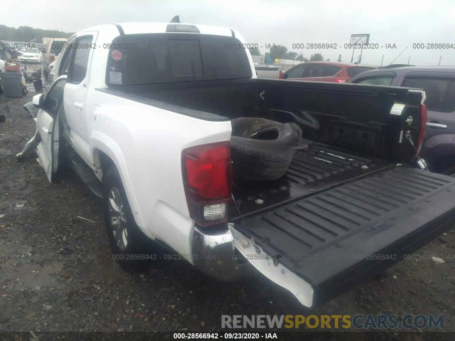 3 Photograph of a damaged car 5TFAZ5CN4KX073445 TOYOTA TACOMA 2WD 2019