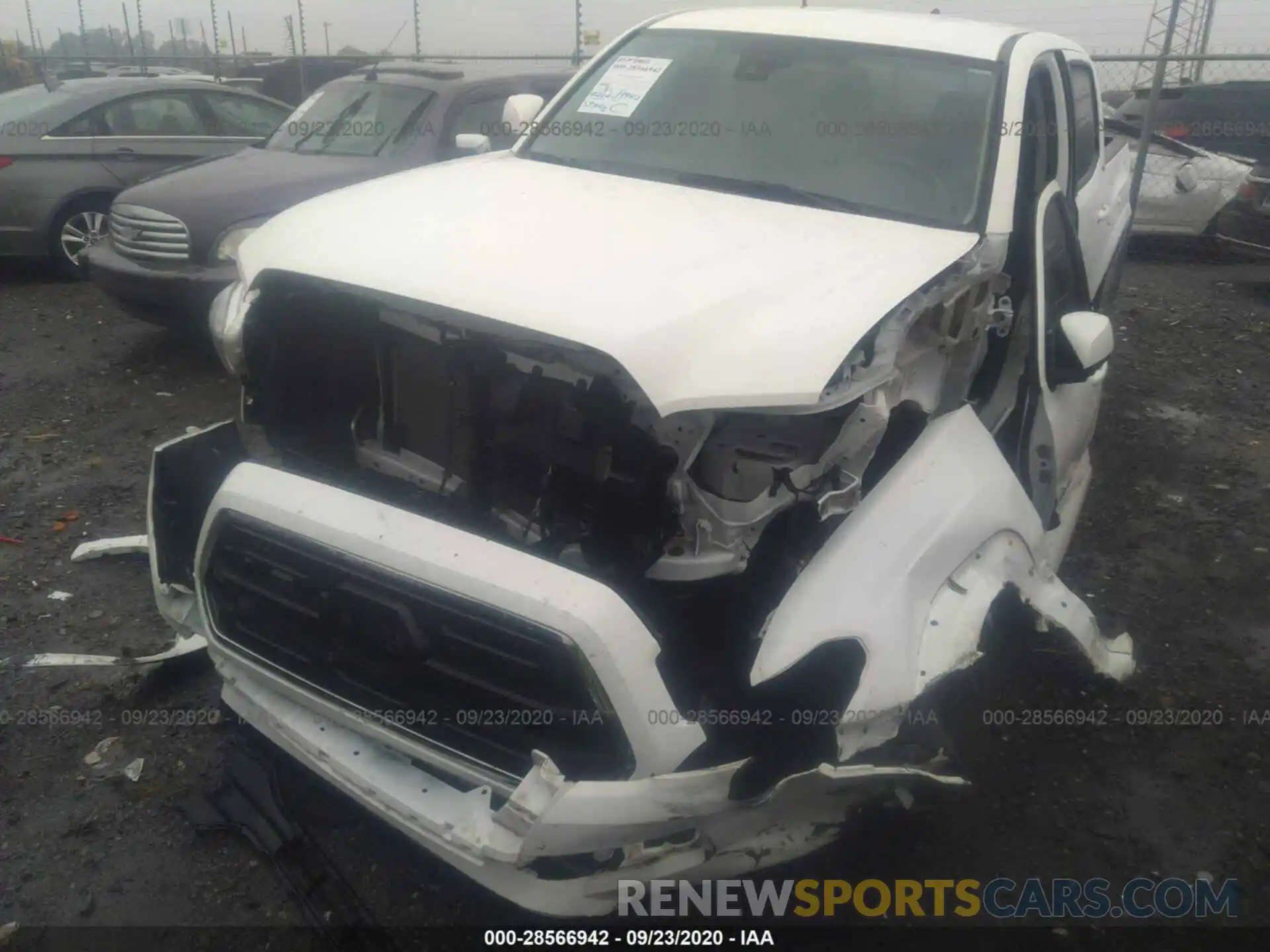 6 Photograph of a damaged car 5TFAZ5CN4KX073445 TOYOTA TACOMA 2WD 2019