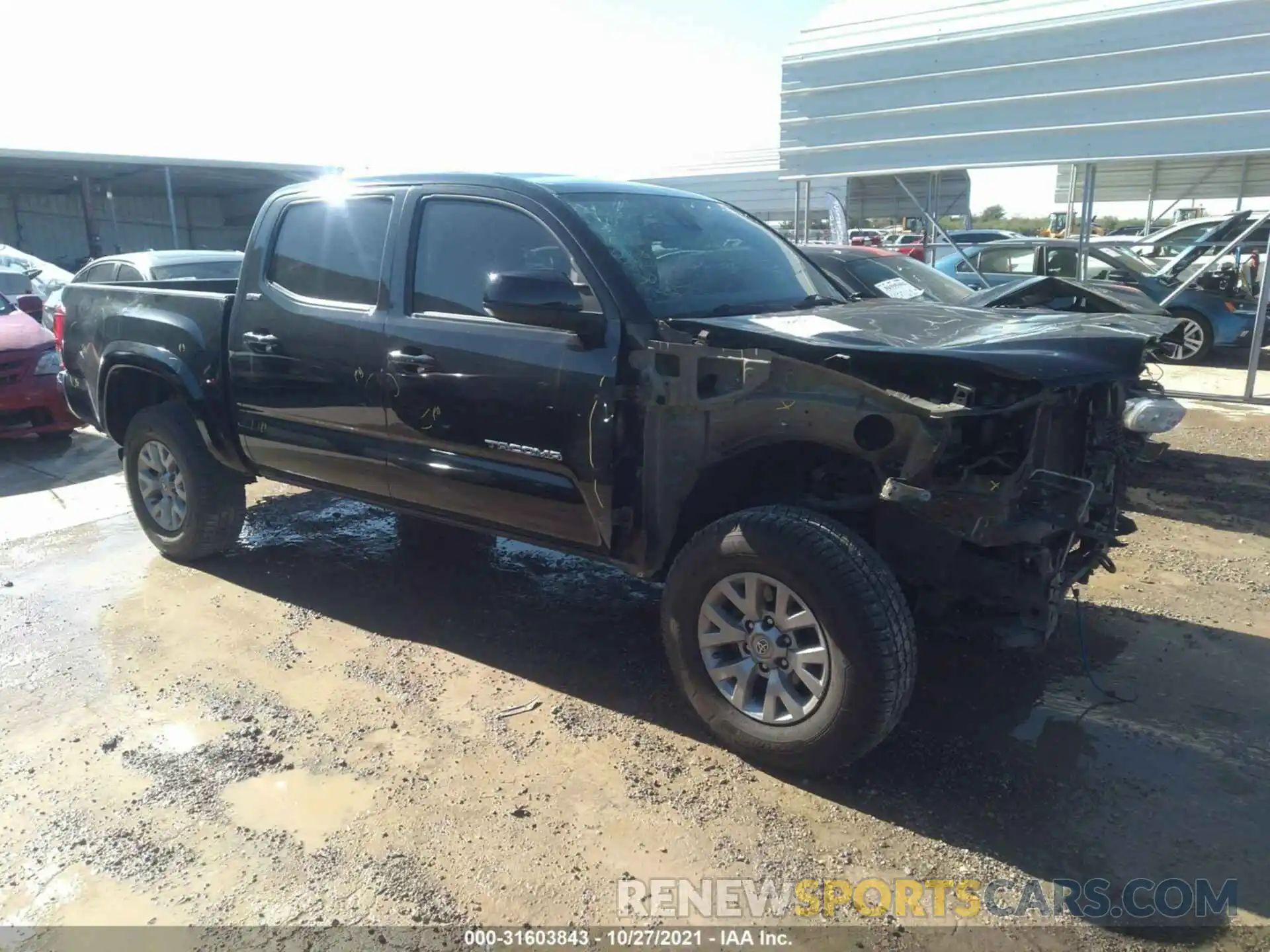 1 Фотография поврежденного автомобиля 5TFAZ5CN4KX074451 TOYOTA TACOMA 2WD 2019