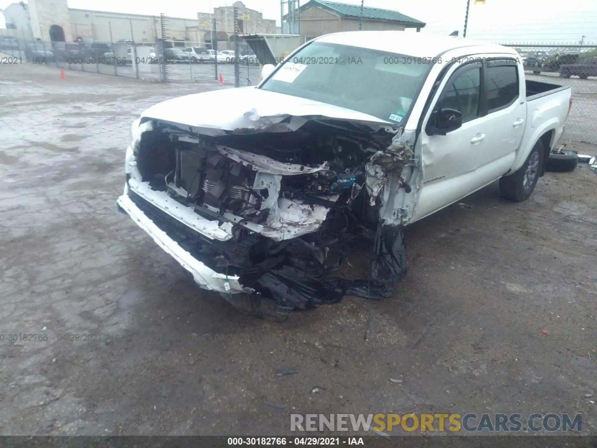 6 Photograph of a damaged car 5TFAZ5CN4KX084543 TOYOTA TACOMA 2WD 2019