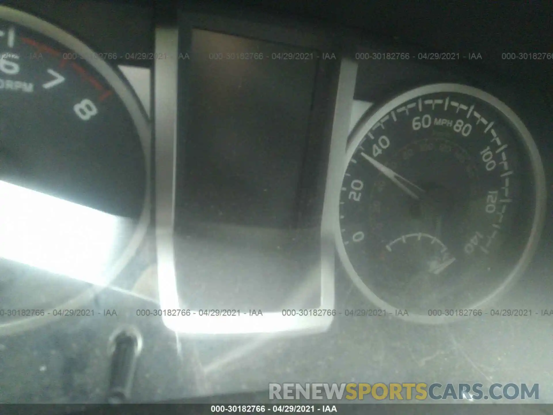 7 Photograph of a damaged car 5TFAZ5CN4KX084543 TOYOTA TACOMA 2WD 2019