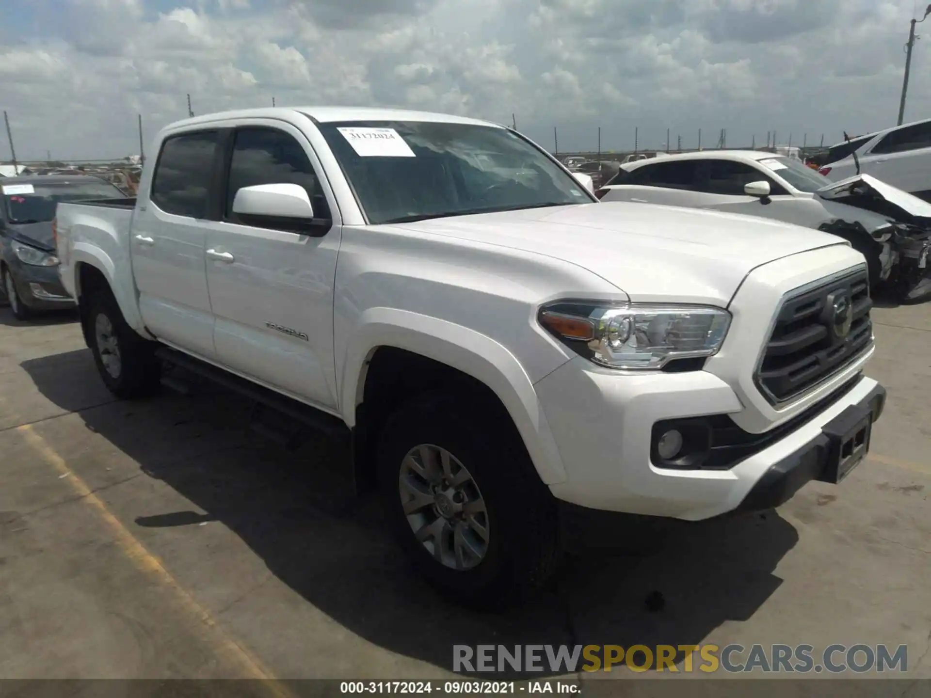 1 Photograph of a damaged car 5TFAZ5CN4KX086213 TOYOTA TACOMA 2WD 2019