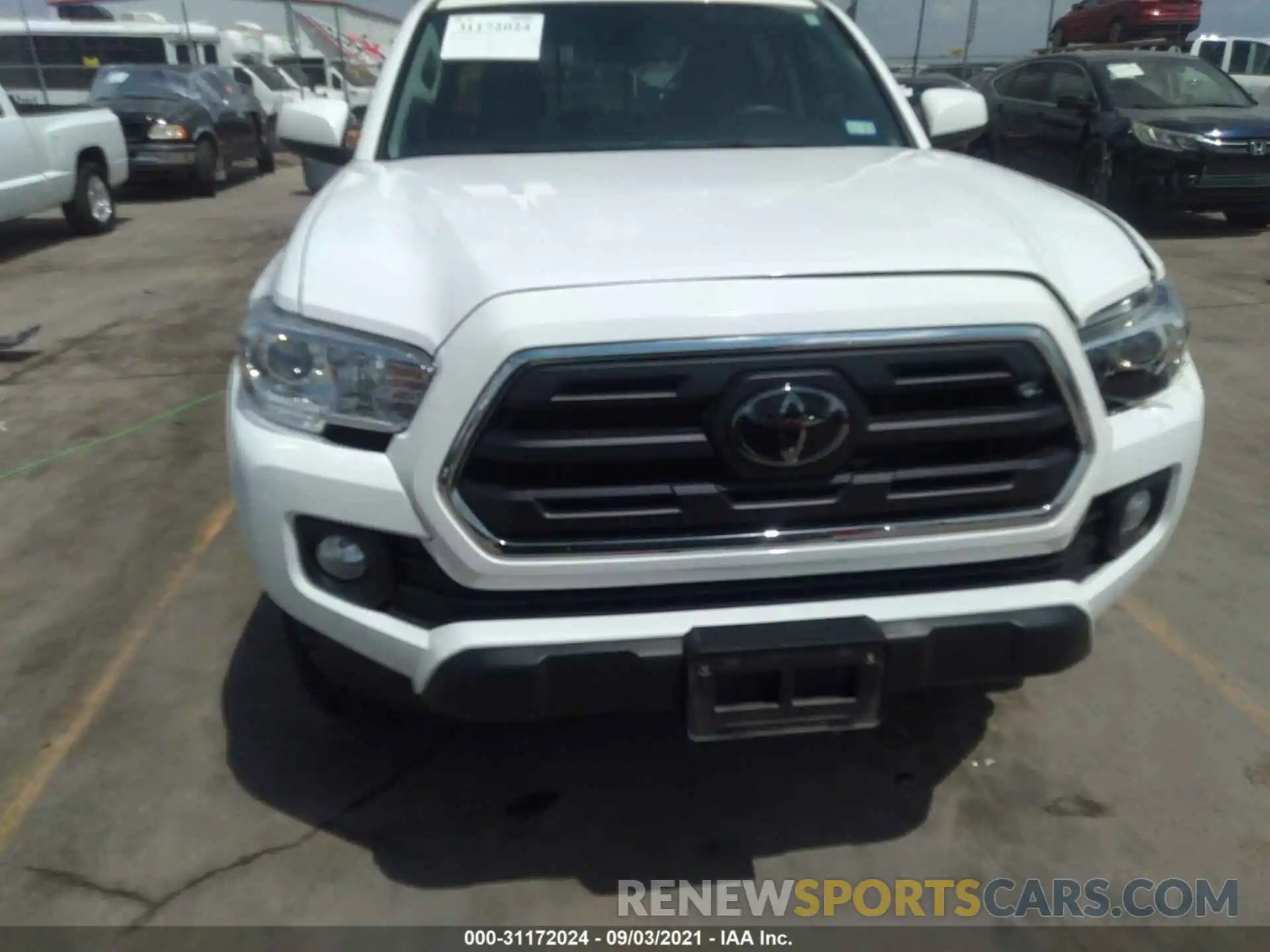 6 Фотография поврежденного автомобиля 5TFAZ5CN4KX086213 TOYOTA TACOMA 2WD 2019