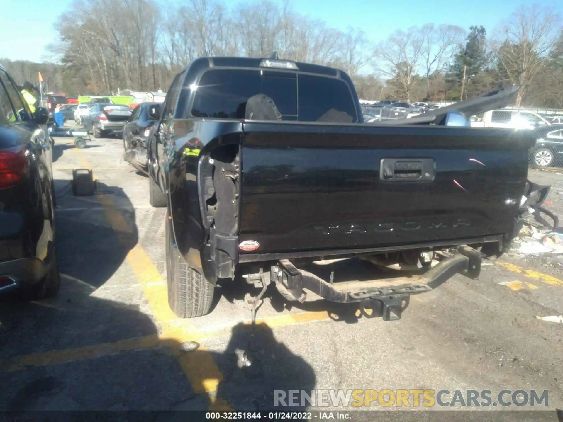 3 Photograph of a damaged car 5TFAZ5CN5KX077410 TOYOTA TACOMA 2WD 2019