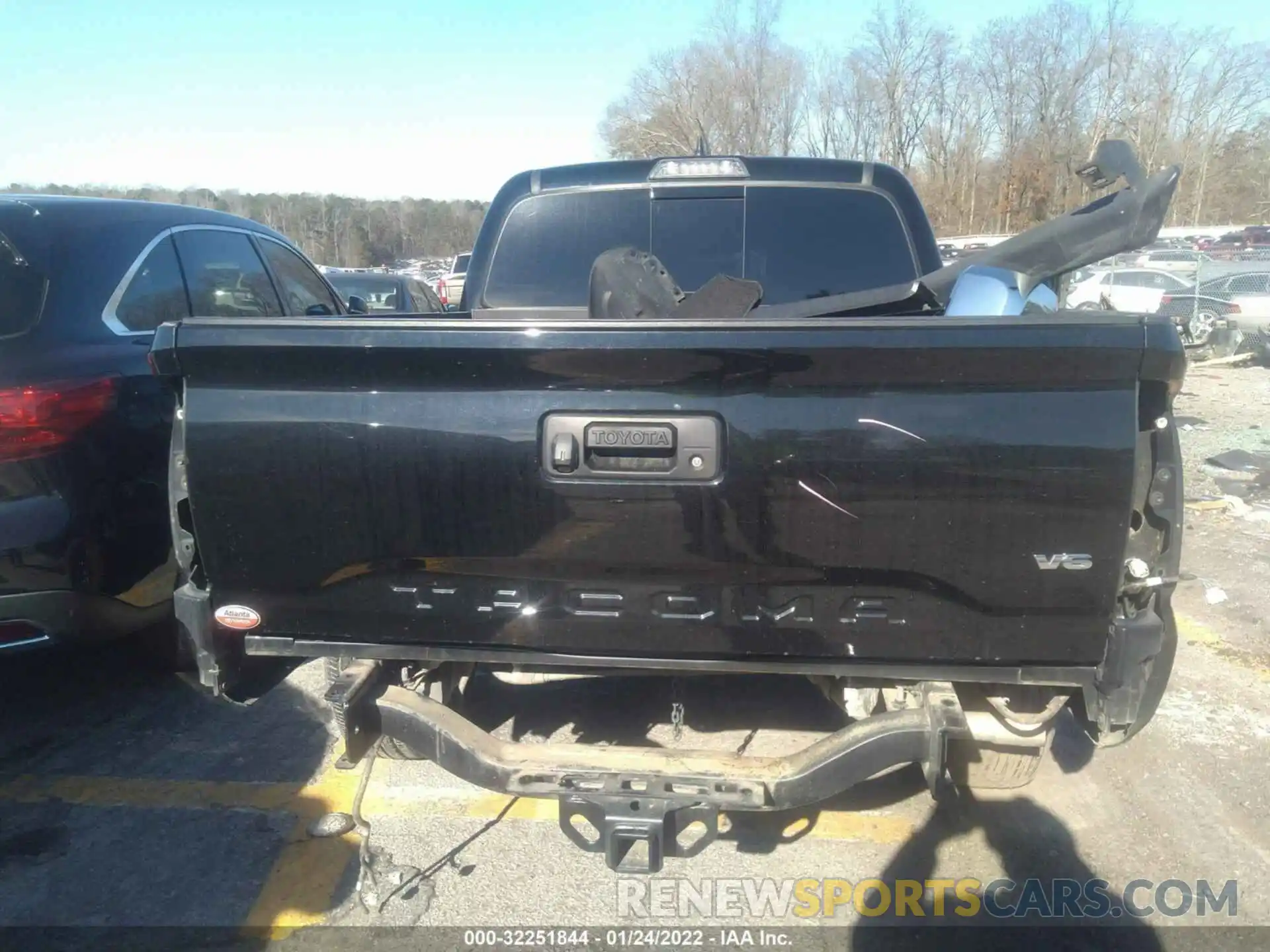 6 Photograph of a damaged car 5TFAZ5CN5KX077410 TOYOTA TACOMA 2WD 2019