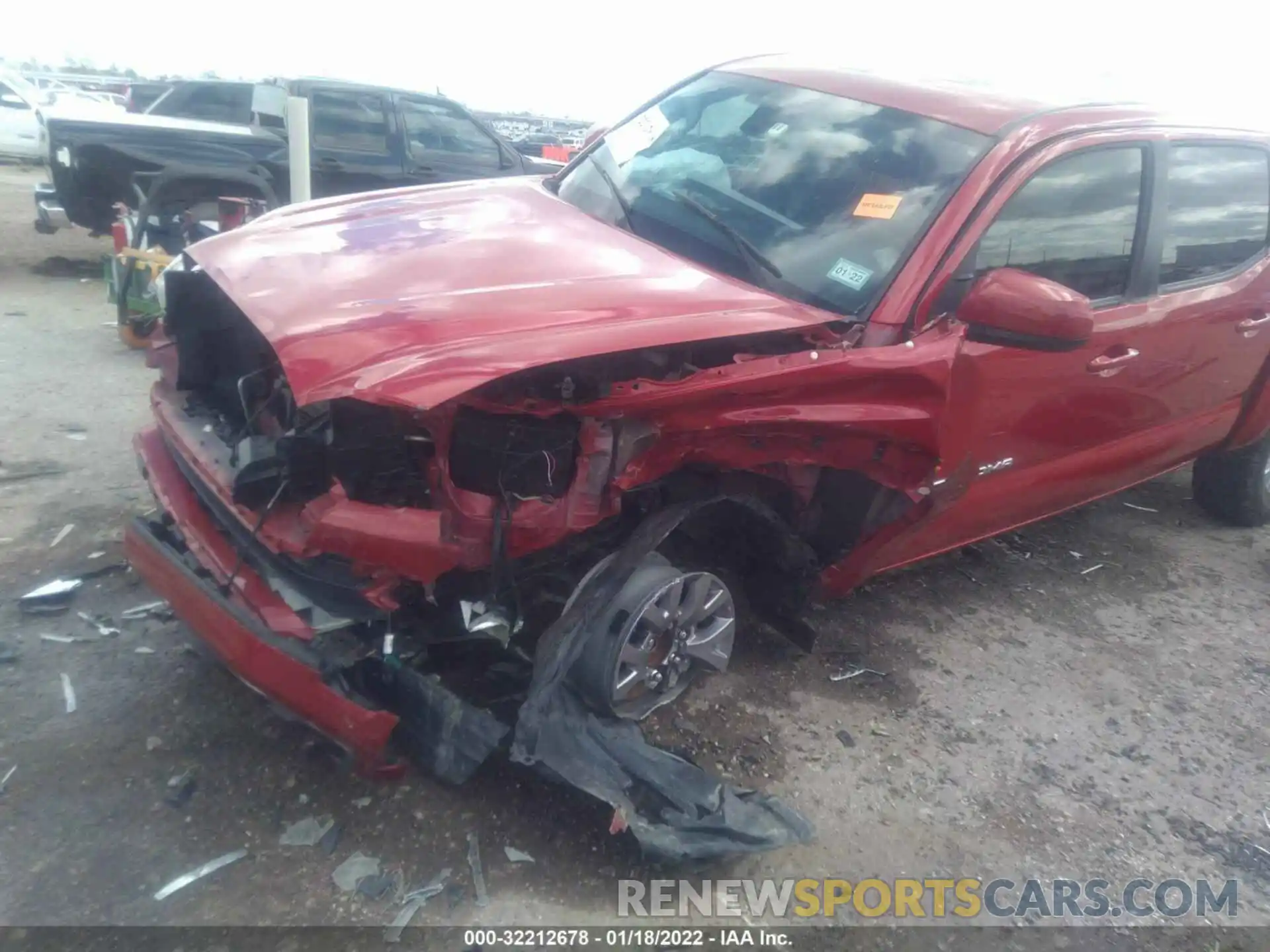 6 Photograph of a damaged car 5TFAZ5CN5KX077620 TOYOTA TACOMA 2WD 2019