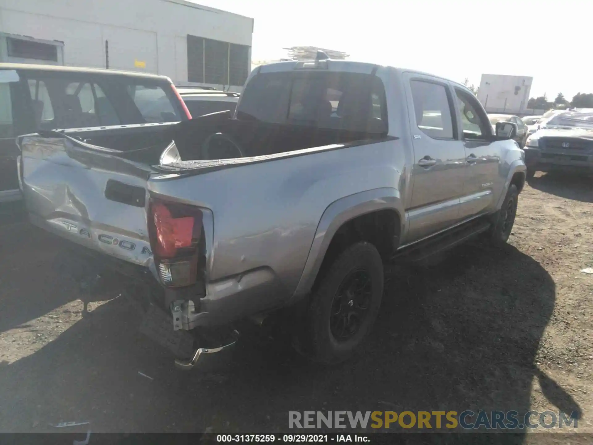 4 Photograph of a damaged car 5TFAZ5CN6KX077223 TOYOTA TACOMA 2WD 2019