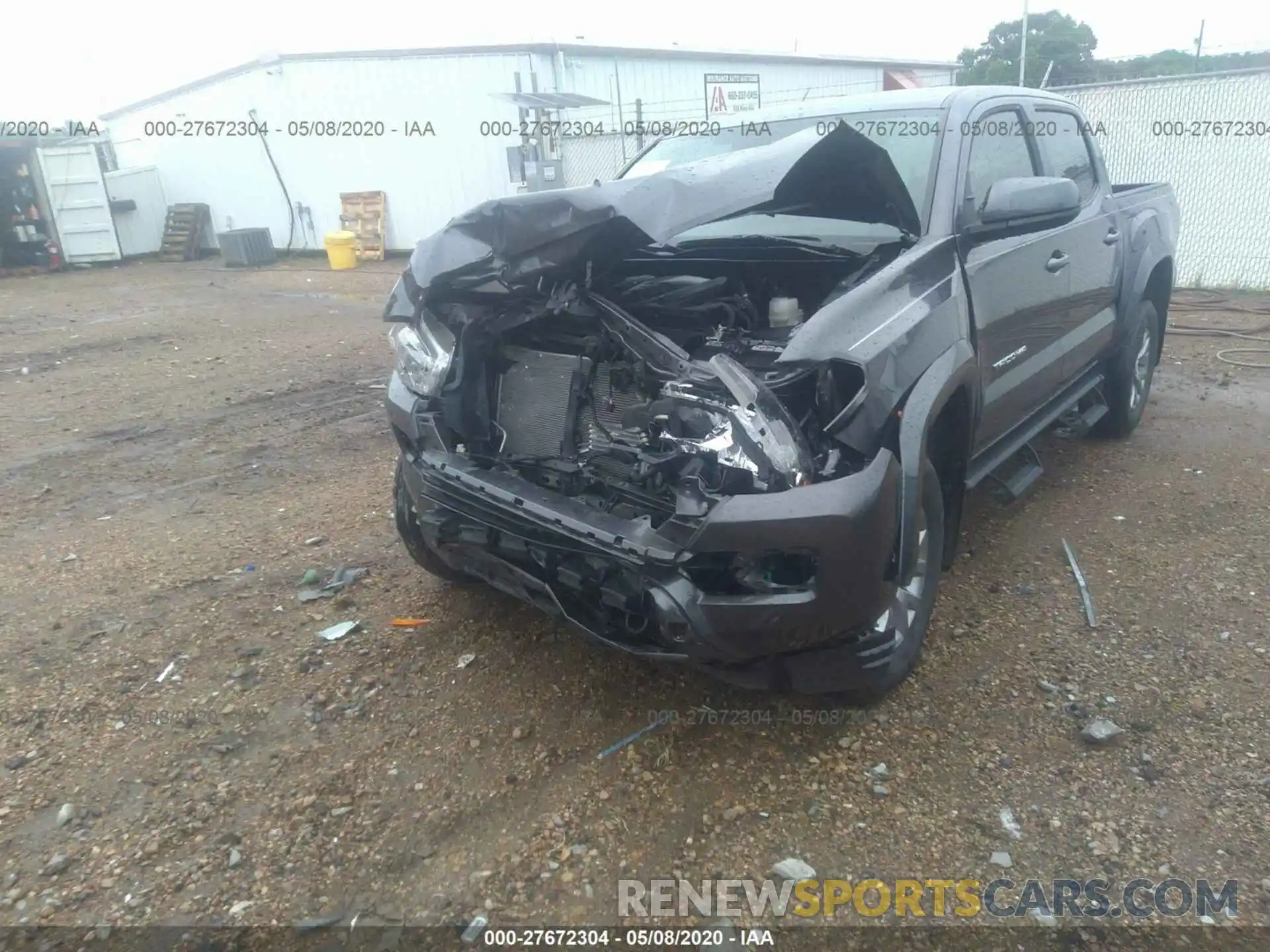 6 Photograph of a damaged car 5TFAZ5CN6KX086049 TOYOTA TACOMA 2WD 2019