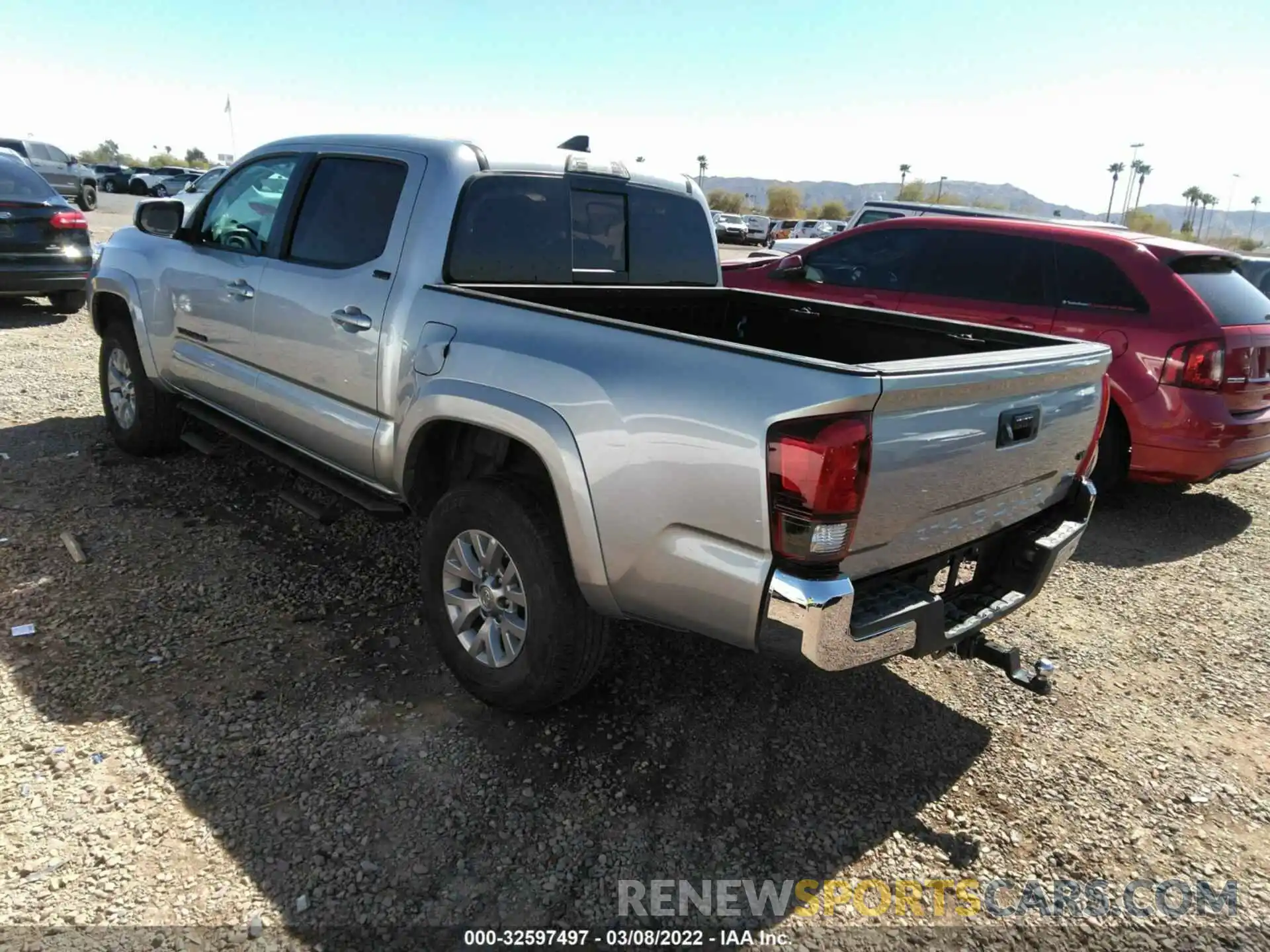 3 Photograph of a damaged car 5TFAZ5CN6KX087086 TOYOTA TACOMA 2WD 2019