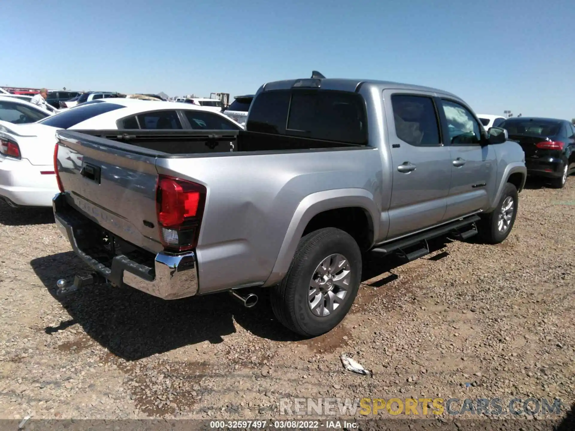 4 Photograph of a damaged car 5TFAZ5CN6KX087086 TOYOTA TACOMA 2WD 2019