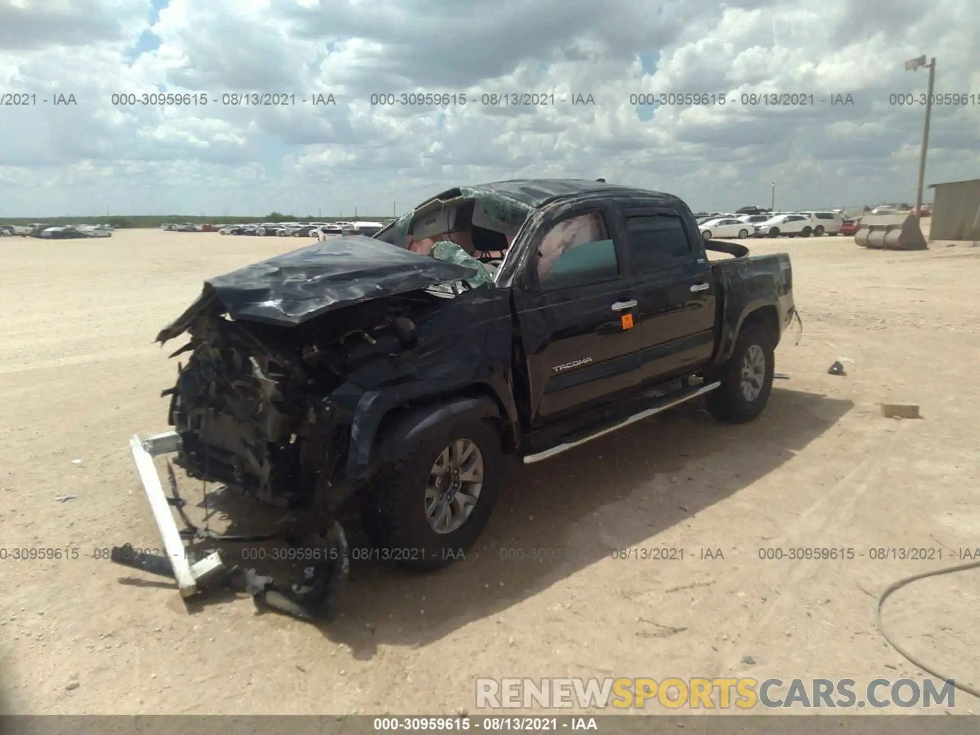 2 Photograph of a damaged car 5TFAZ5CN7KX082267 TOYOTA TACOMA 2WD 2019